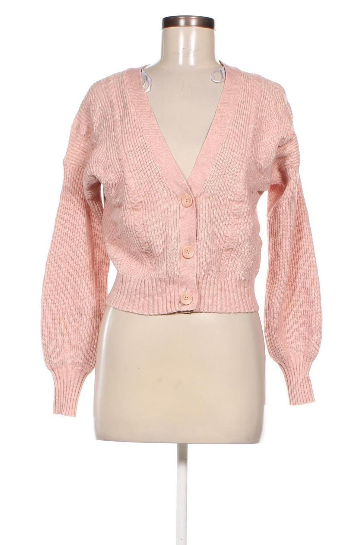 Damen Strickjacke ONLY, Größe M, Farbe Rosa, Preis 6,99 €