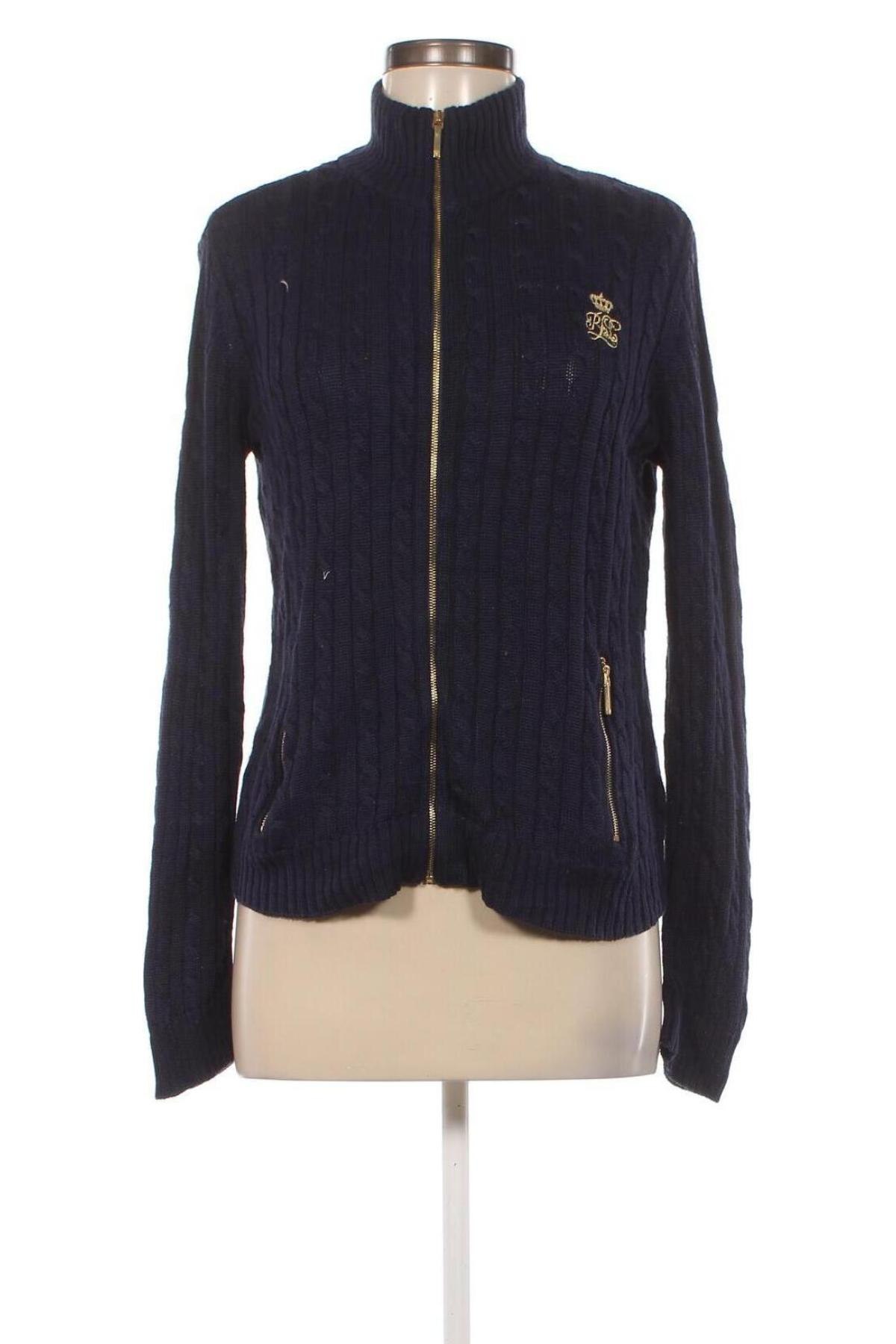 Cardigan de damă Ralph Lauren, Mărime S, Culoare Albastru, Preț 450,66 Lei