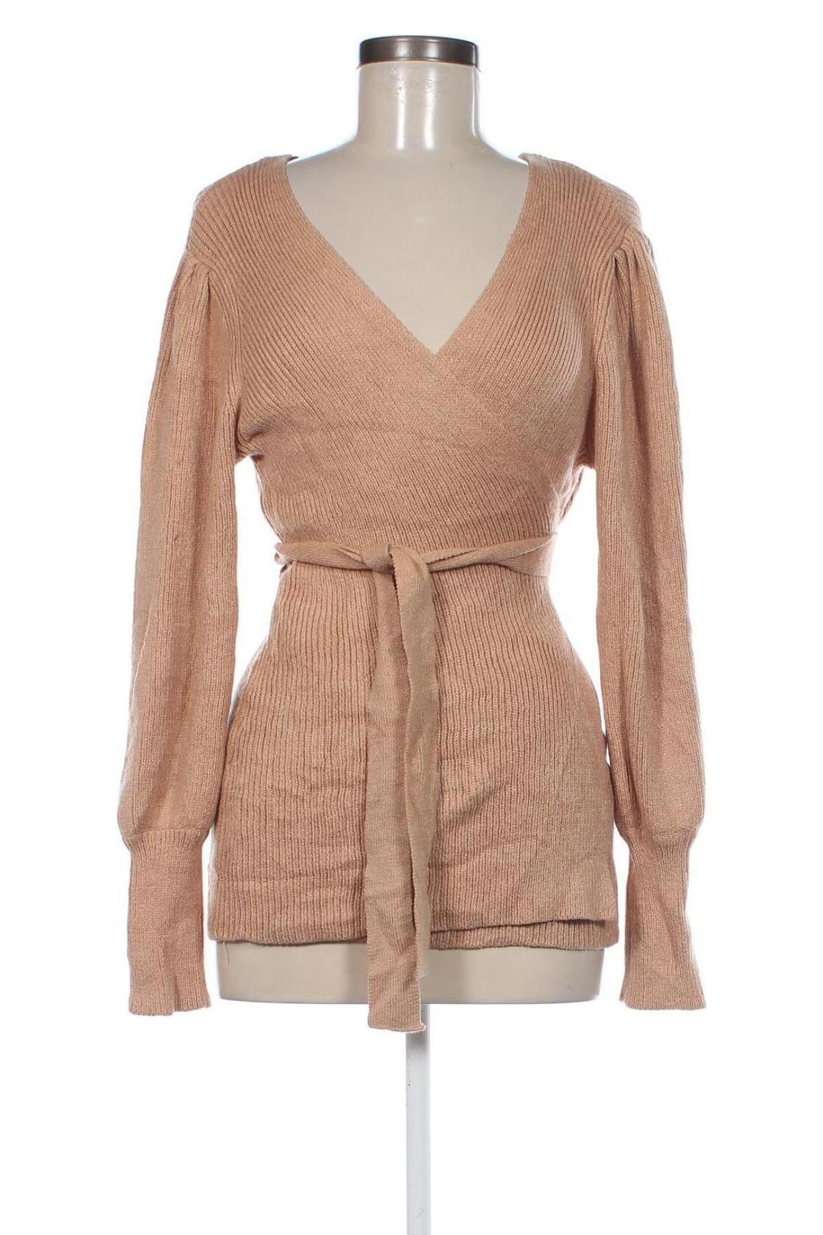 Damen Strickjacke SHEIN, Größe L, Farbe Beige, Preis € 7,49