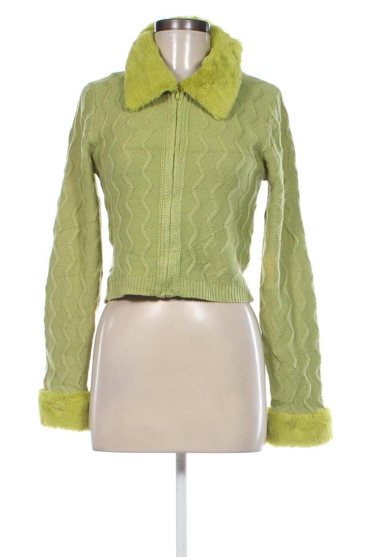 Damen Strickjacke SHEIN, Größe S, Farbe Grün, Preis 9,48 €
