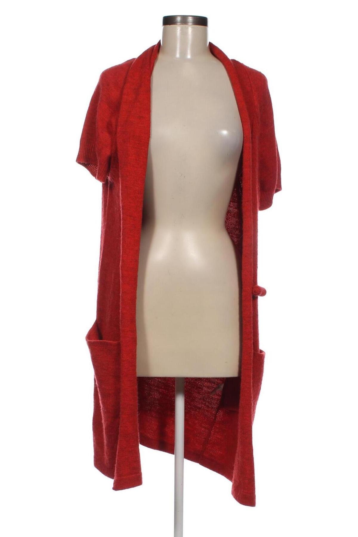 Damen Strickjacke Sandwich_, Größe L, Farbe Rot, Preis € 28,04