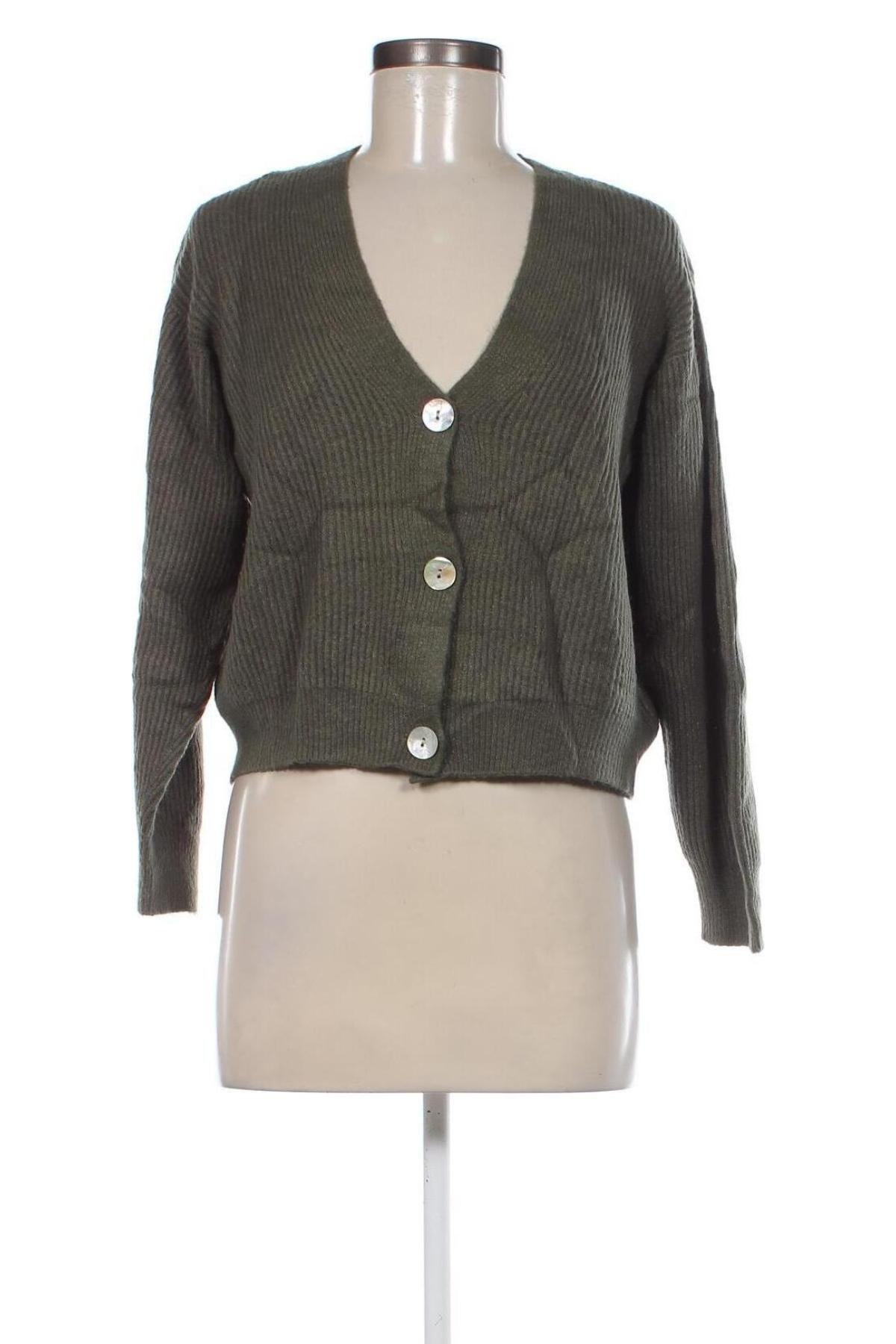 Cardigan de damă Terra di Siena, Mărime M, Culoare Verde, Preț 63,39 Lei