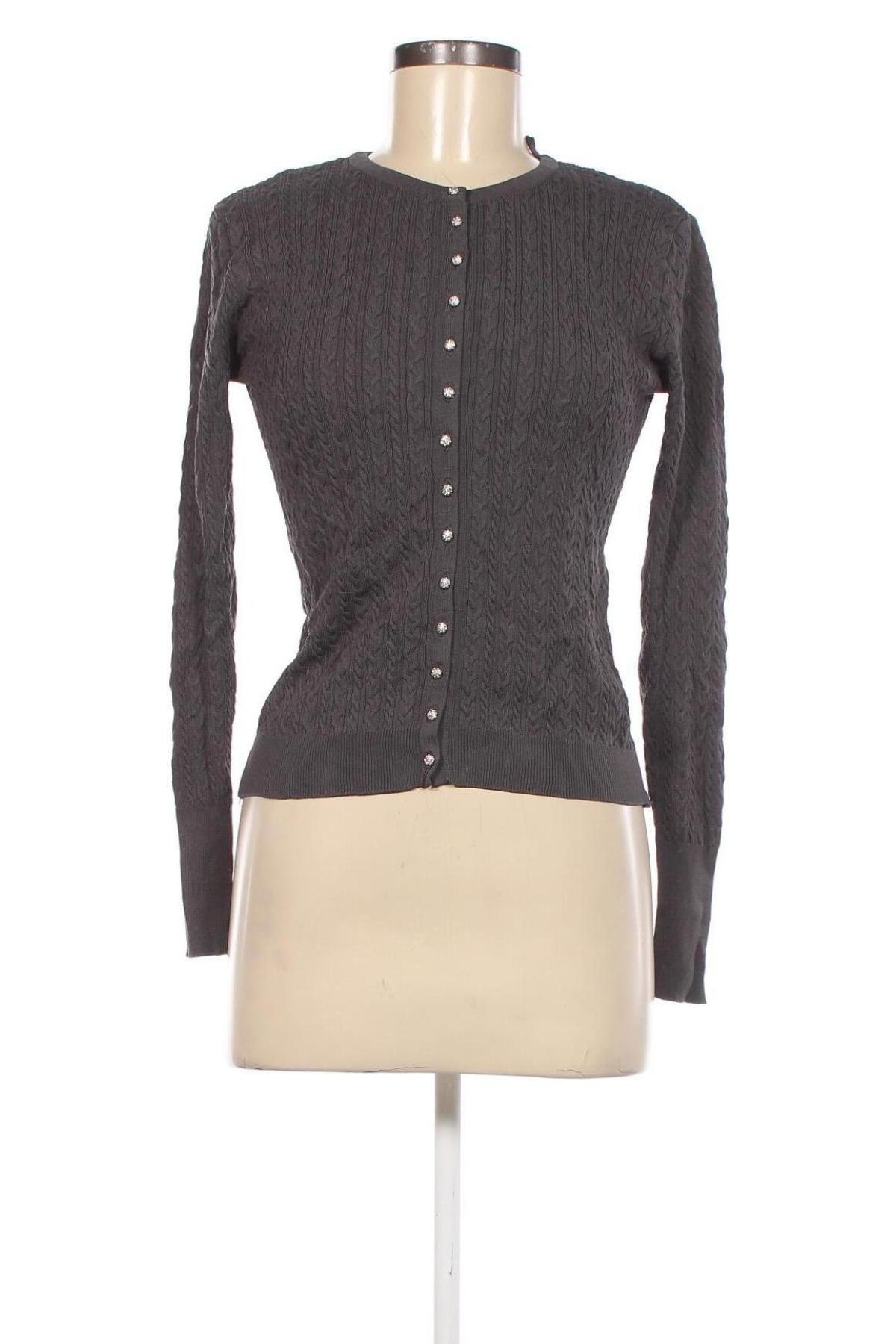 Damen Strickjacke Zara, Größe M, Farbe Grau, Preis 8,46 €