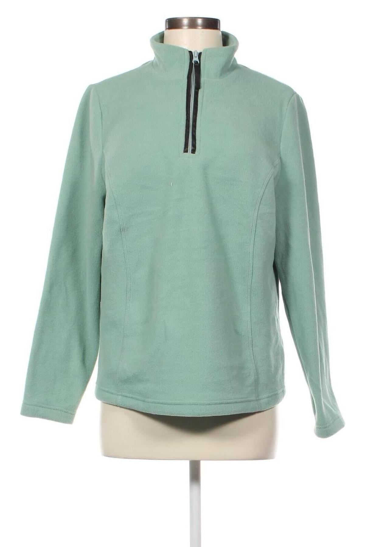 Damen Fleece Shirt, Größe L, Farbe Grün, Preis 4,00 €