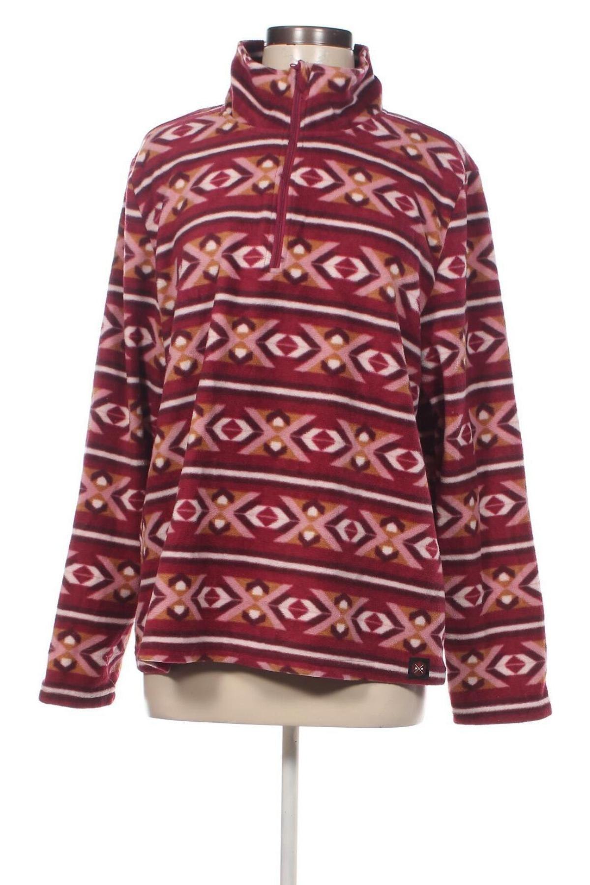 Дамска поларена блуза, Размер XL, Цвят Многоцветен, Цена 7,82 лв.