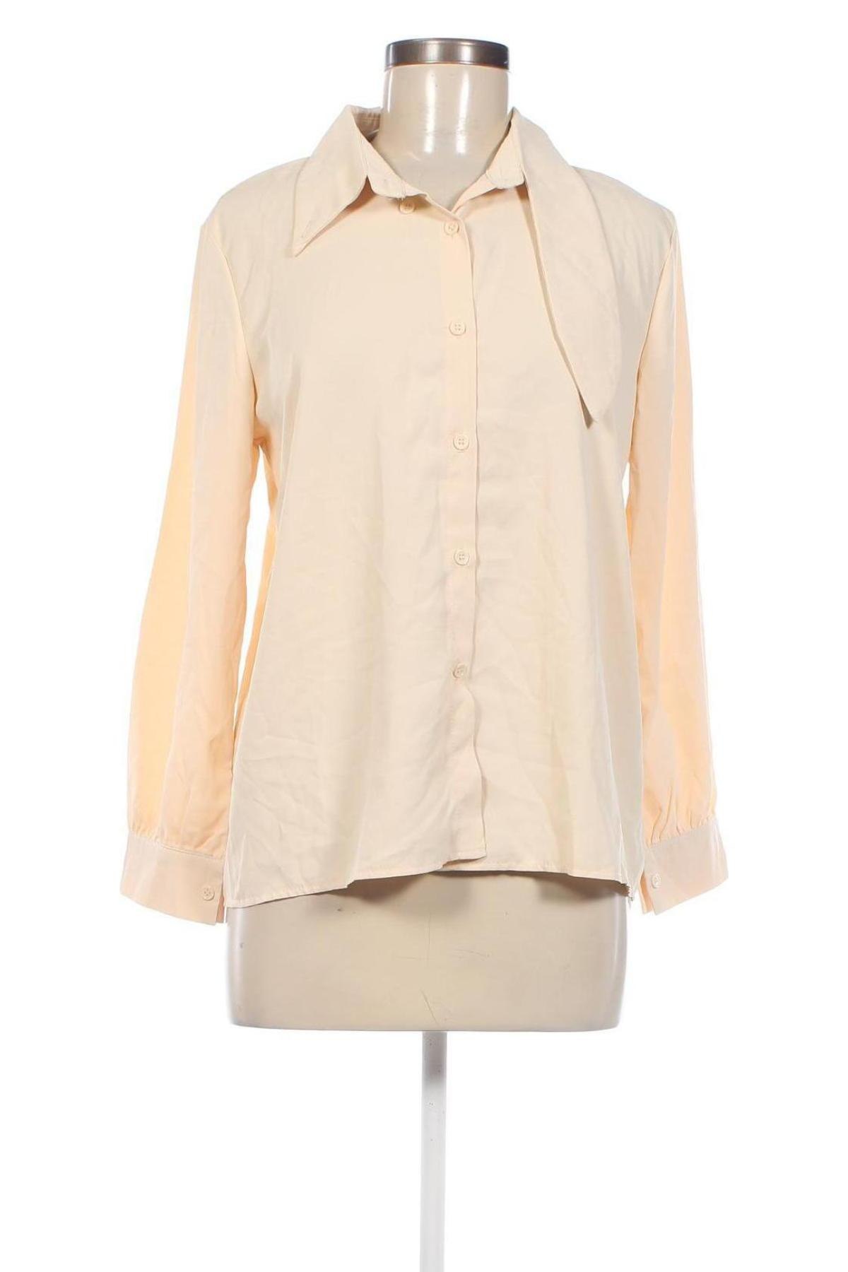 Γυναικείο πουκάμισο, Μέγεθος M, Χρώμα  Μπέζ, Τιμή 6,18 €