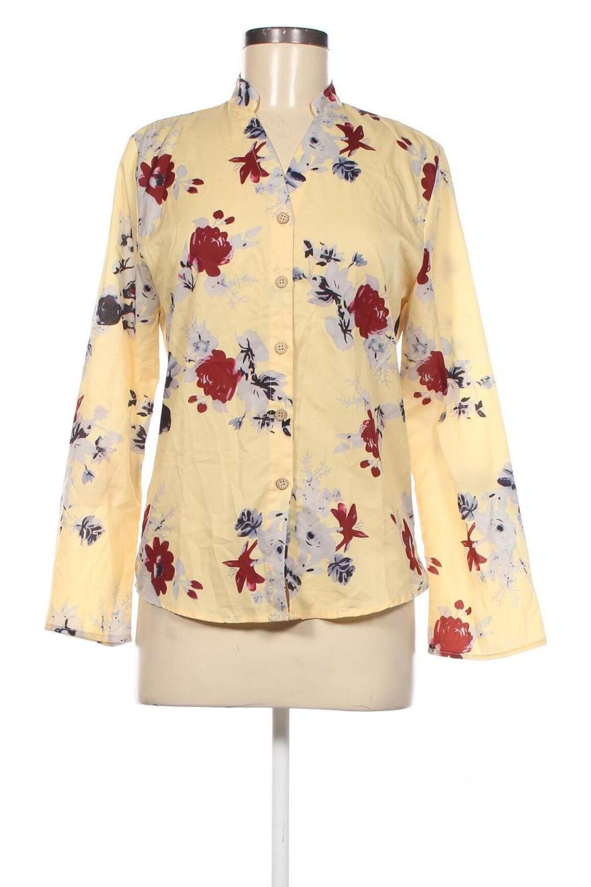 Γυναικείο πουκάμισο, Μέγεθος M, Χρώμα Κίτρινο, Τιμή 3,87 €