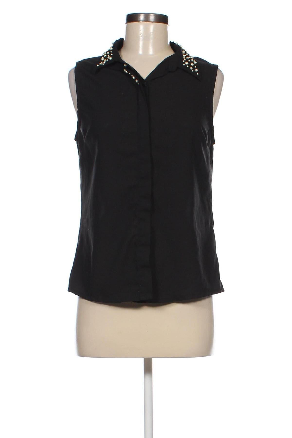 Γυναικείο πουκάμισο, Μέγεθος M, Χρώμα Μαύρο, Τιμή 5,10 €