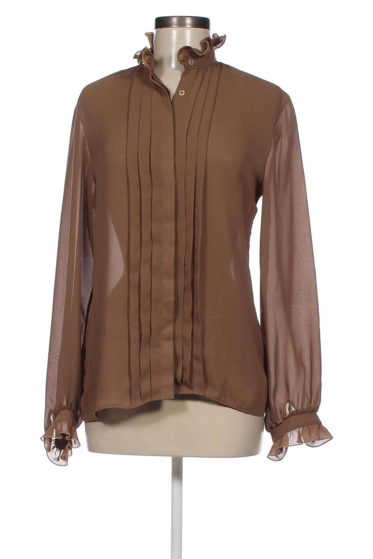 Γυναικείο πουκάμισο, Μέγεθος M, Χρώμα Καφέ, Τιμή 6,18 €