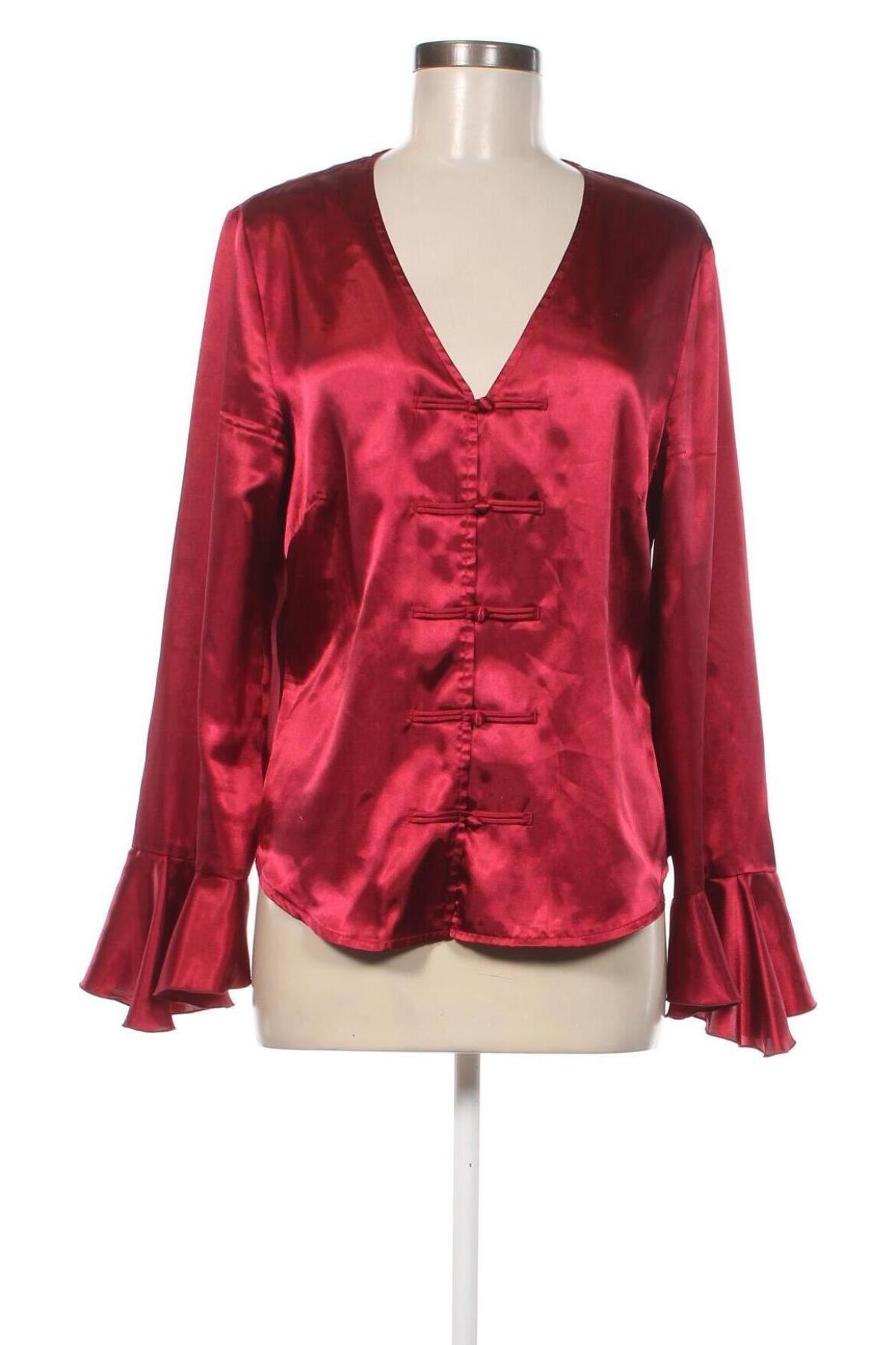 Γυναικείο πουκάμισο, Μέγεθος XL, Χρώμα Κόκκινο, Τιμή 8,45 €