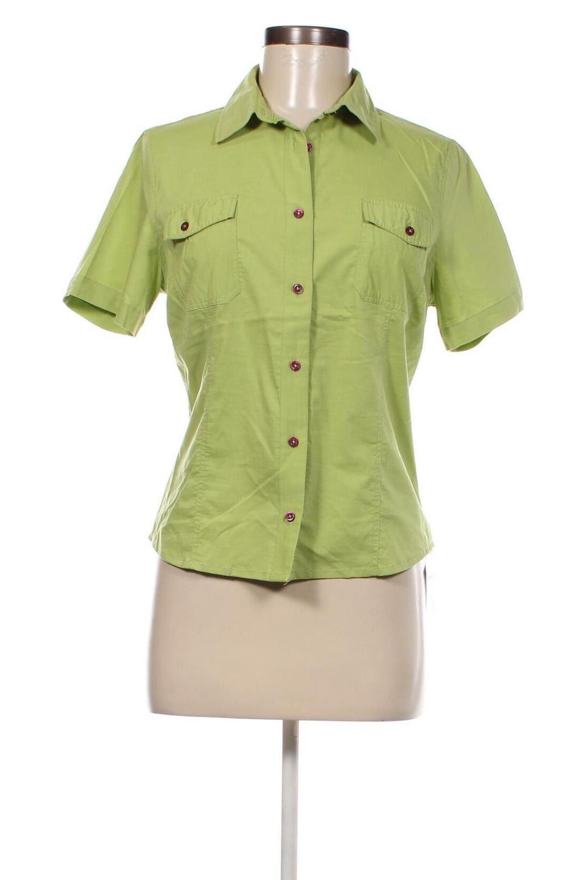 Дамска риза, Размер M, Цвят Зелен, Цена 15,05 лв.