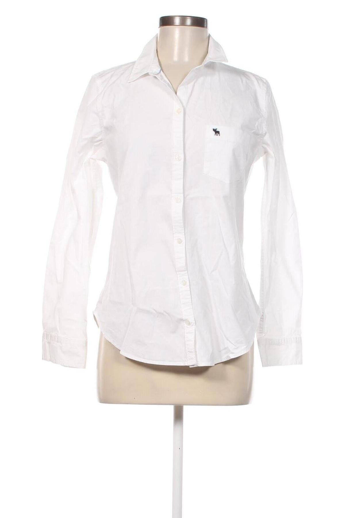 Γυναικείο πουκάμισο Abercrombie & Fitch, Μέγεθος M, Χρώμα Λευκό, Τιμή 16,65 €