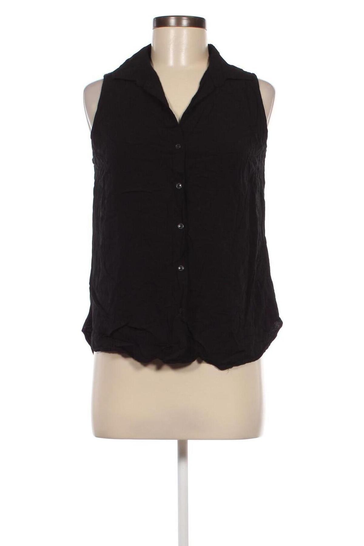 Γυναικείο πουκάμισο Amisu, Μέγεθος S, Χρώμα Μαύρο, Τιμή 4,64 €