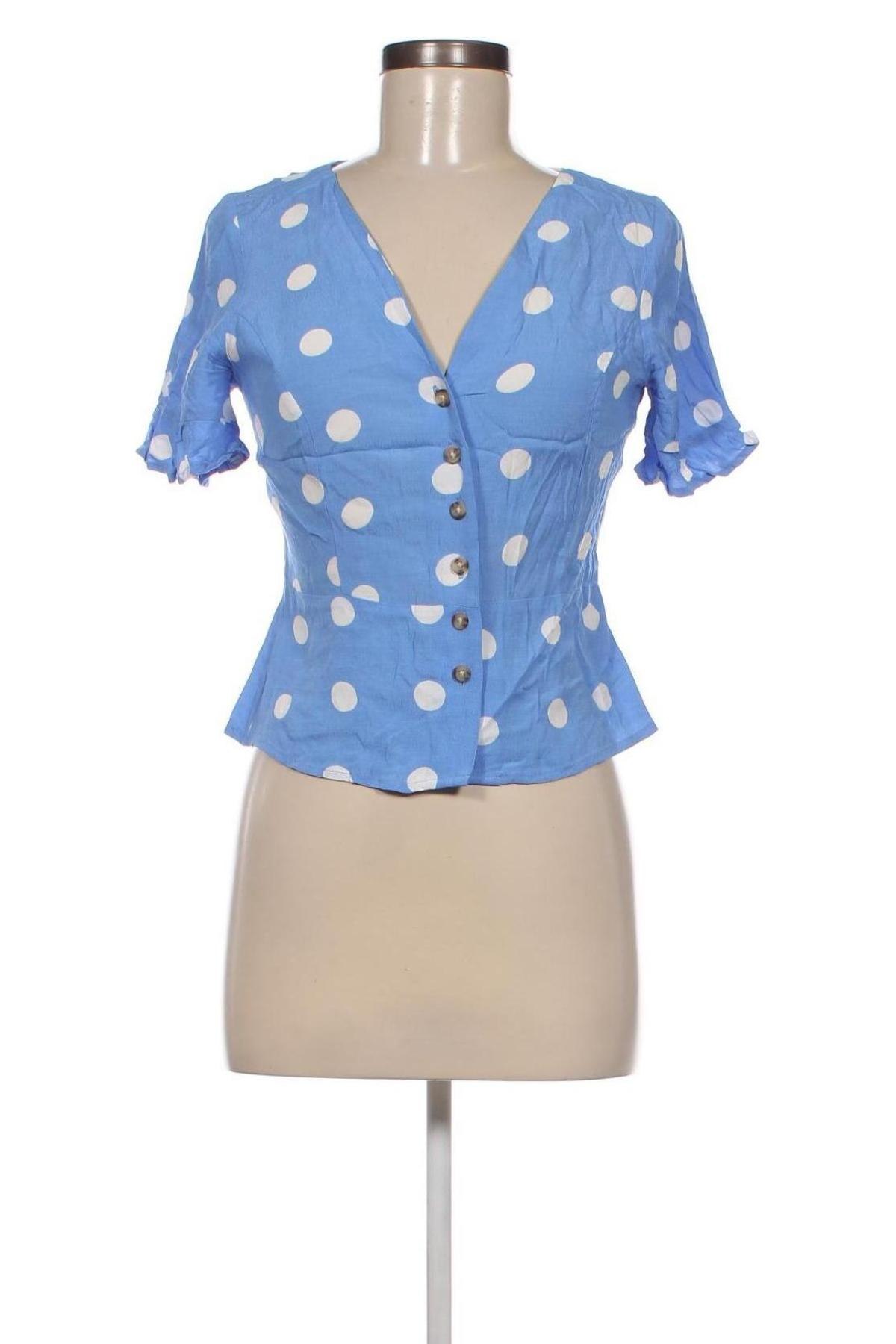 Dámska košeľa  Amisu, Veľkosť XS, Farba Modrá, Cena  4,96 €