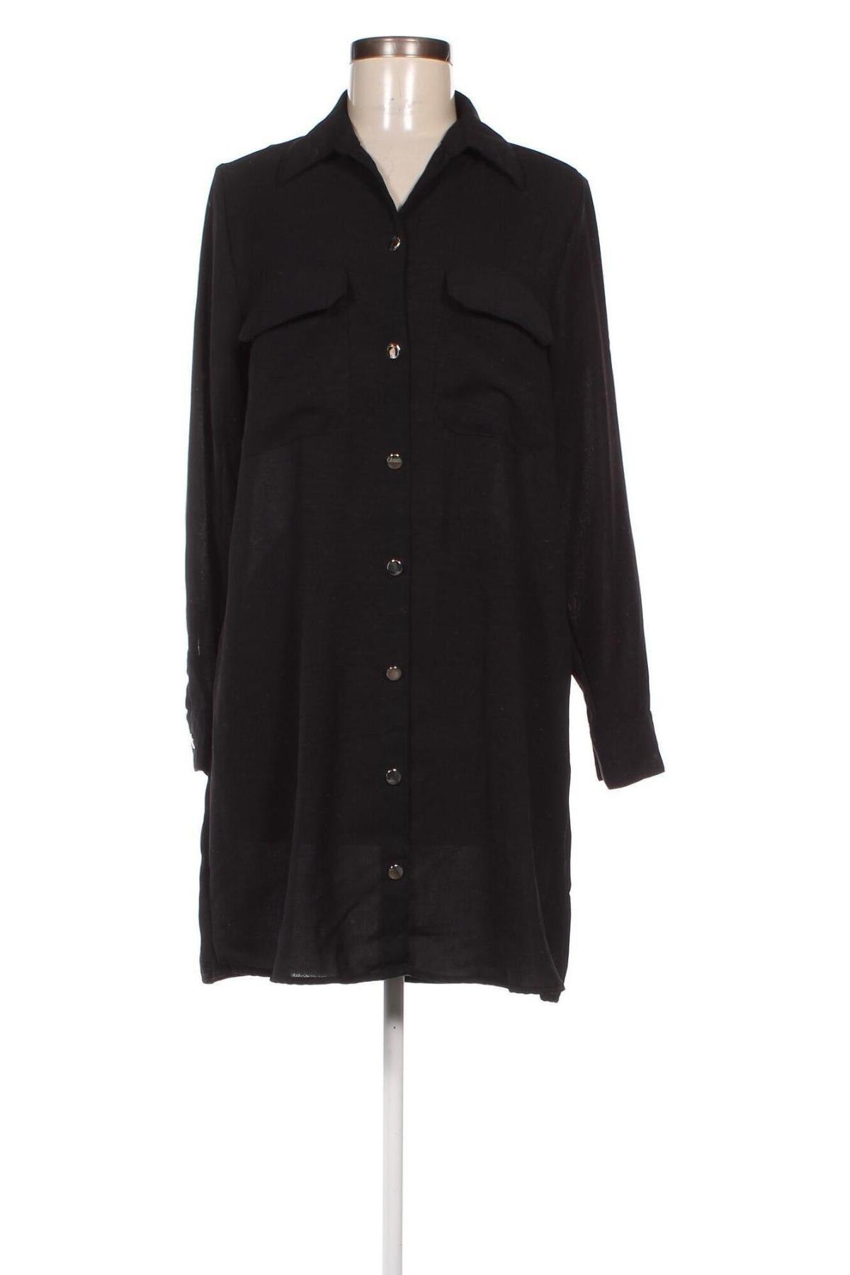 Γυναικείο πουκάμισο Amisu, Μέγεθος S, Χρώμα Μαύρο, Τιμή 6,18 €