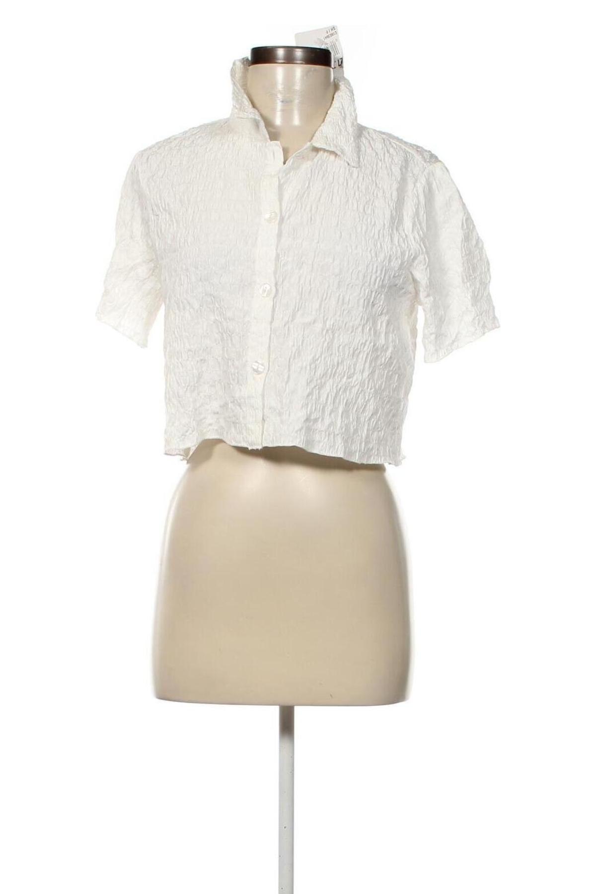Dámská košile  Bershka, Velikost M, Barva Bílá, Cena  160,00 Kč