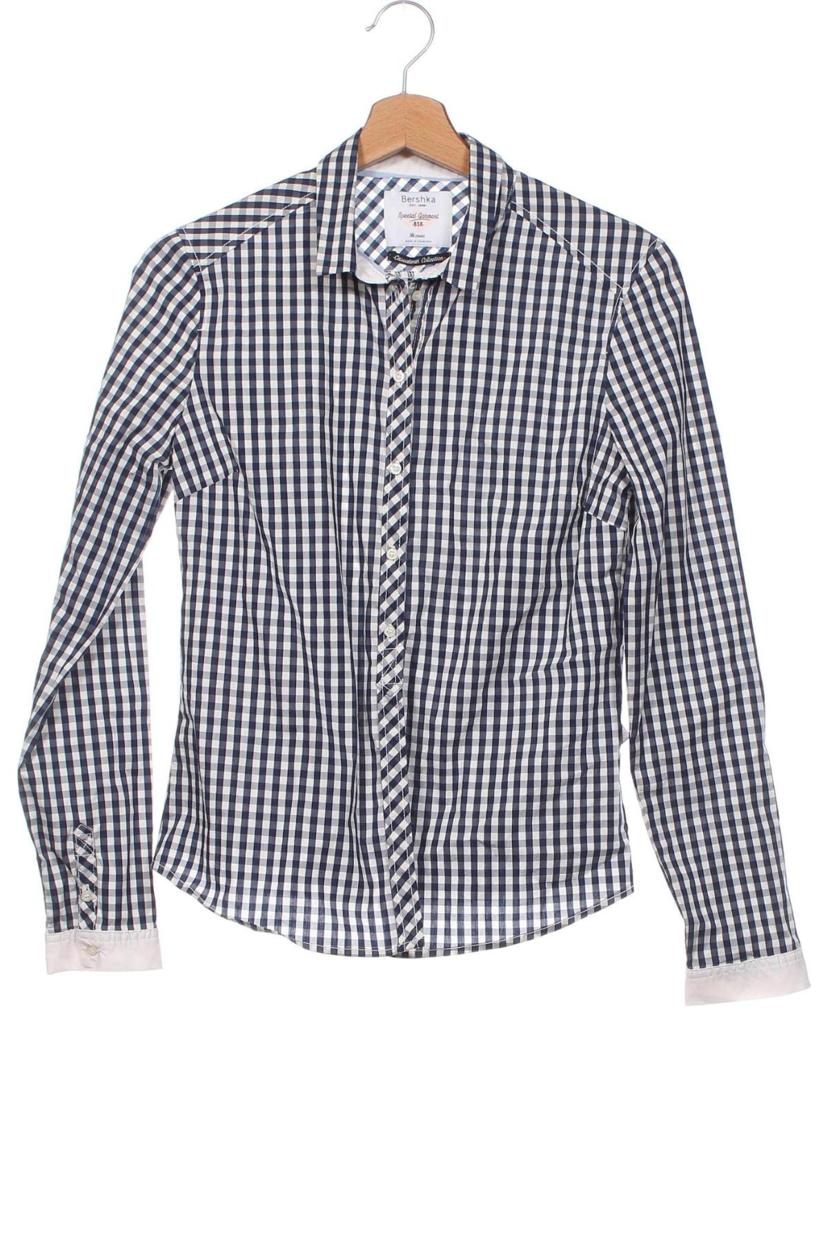 Γυναικείο πουκάμισο Bershka, Μέγεθος XS, Χρώμα Πολύχρωμο, Τιμή 13,65 €