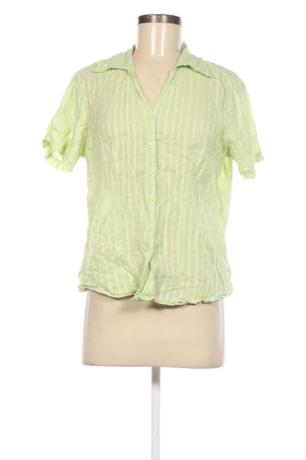 Дамска риза Biaggini, Размер M, Цвят Зелен, Цена 11,25 лв.