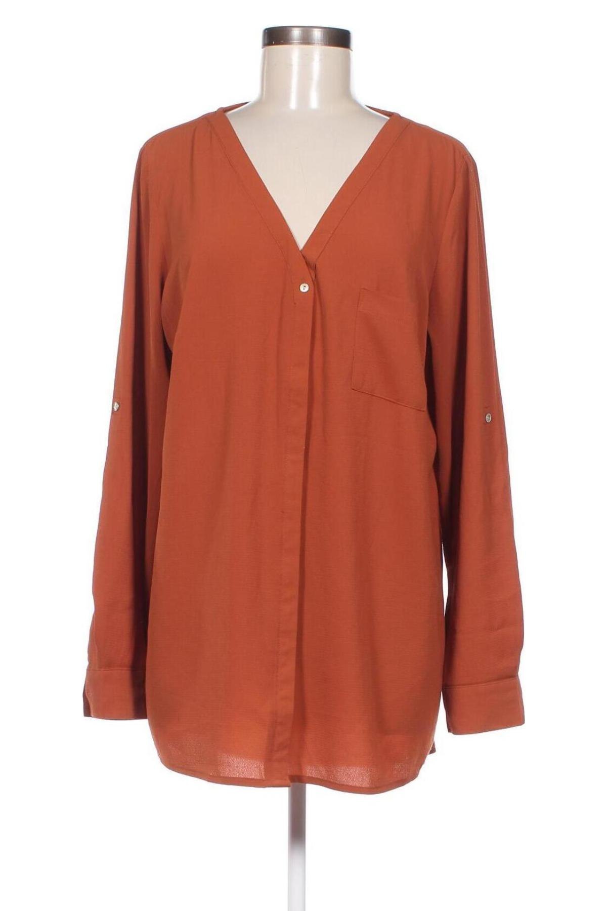 Γυναικείο πουκάμισο Body Flirt, Μέγεθος XL, Χρώμα Καφέ, Τιμή 6,96 €