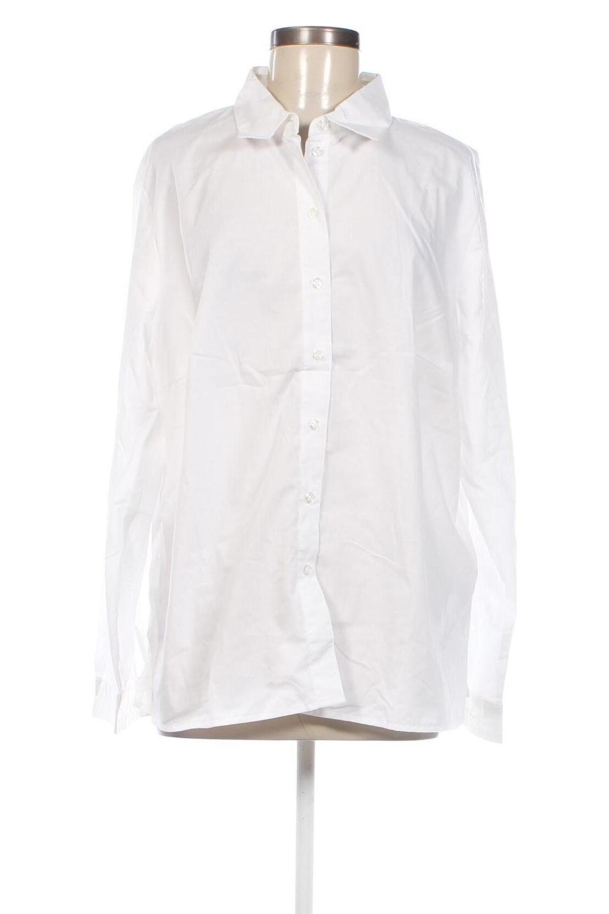 Γυναικείο πουκάμισο Bpc Bonprix Collection, Μέγεθος XXL, Χρώμα Λευκό, Τιμή 6,96 €