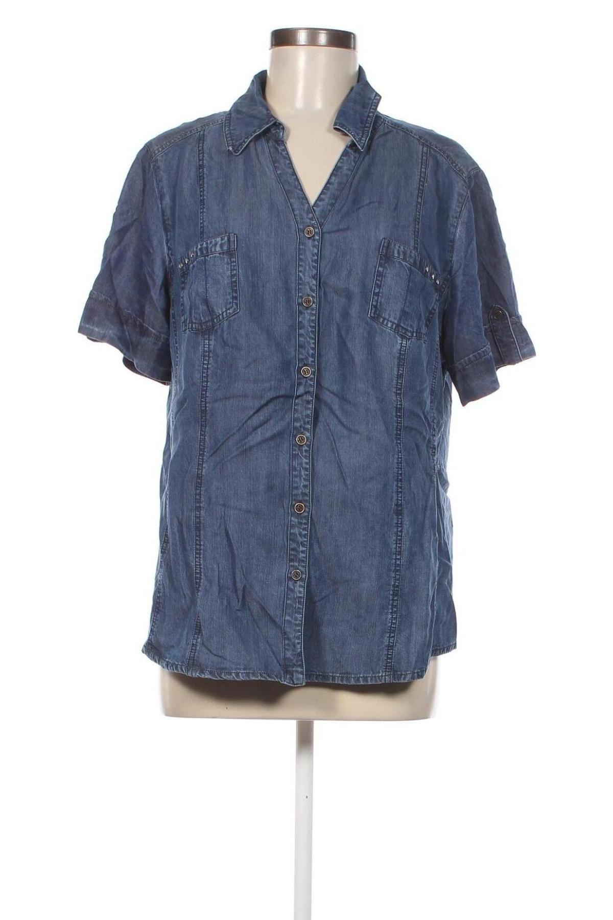 Dámská košile  Canda, Velikost XL, Barva Modrá, Cena  184,00 Kč