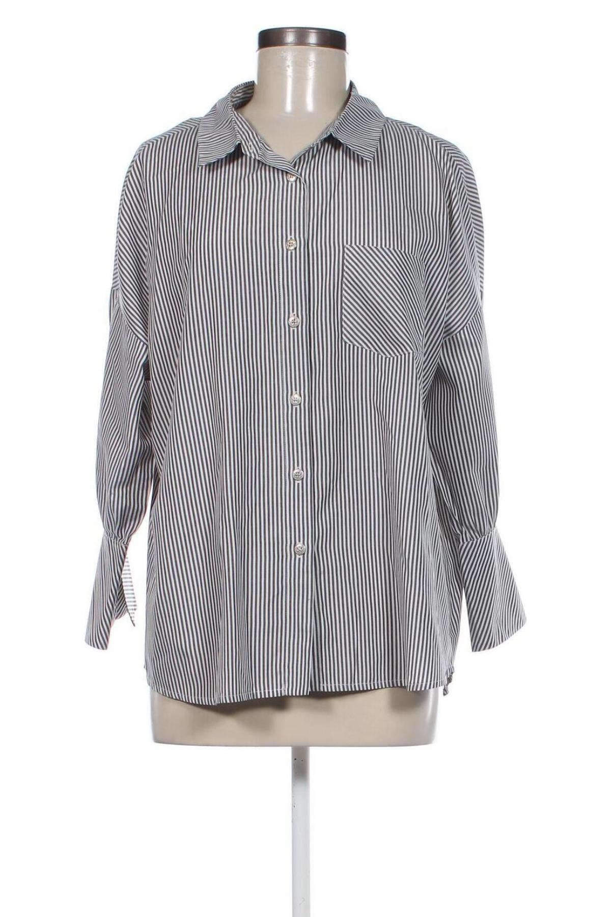 Γυναικείο πουκάμισο Claudia Kleid, Μέγεθος M, Χρώμα Πολύχρωμο, Τιμή 7,18 €