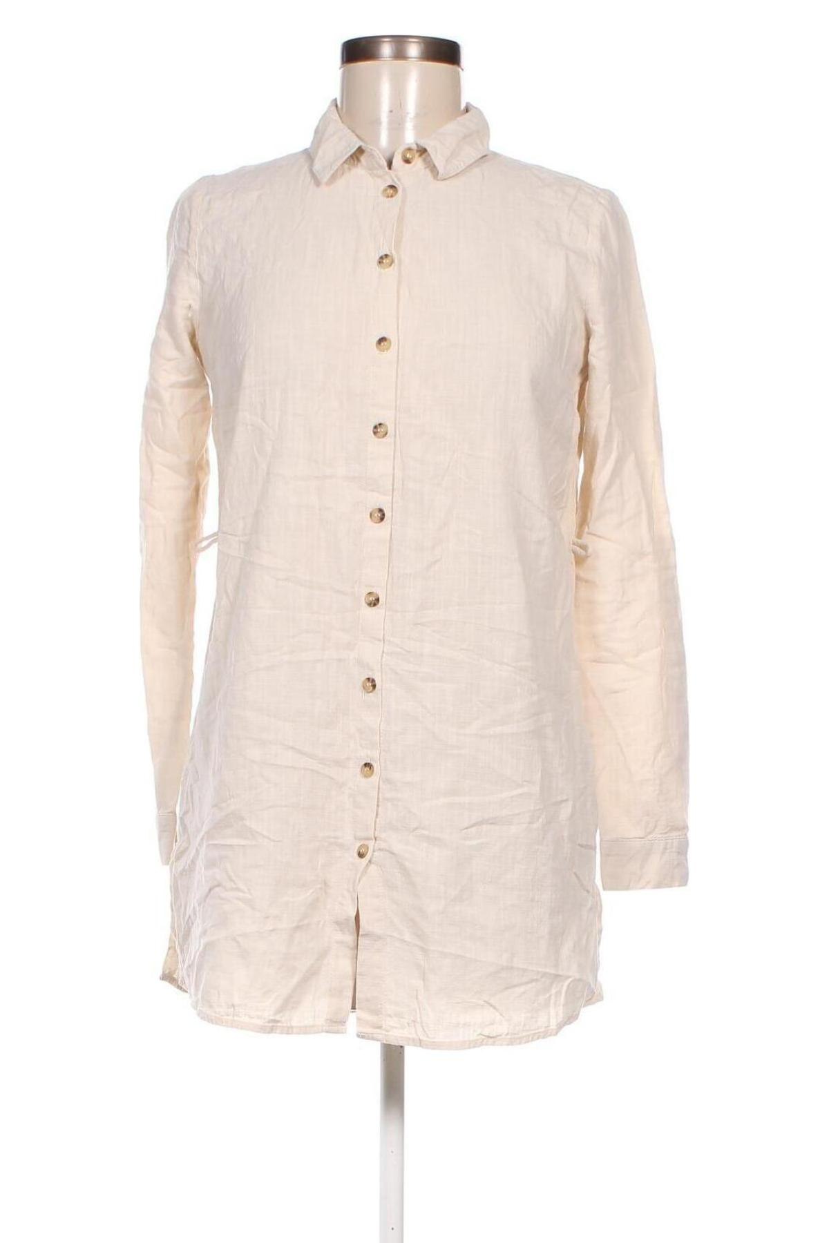Γυναικείο πουκάμισο Colloseum, Μέγεθος XS, Χρώμα Εκρού, Τιμή 6,96 €
