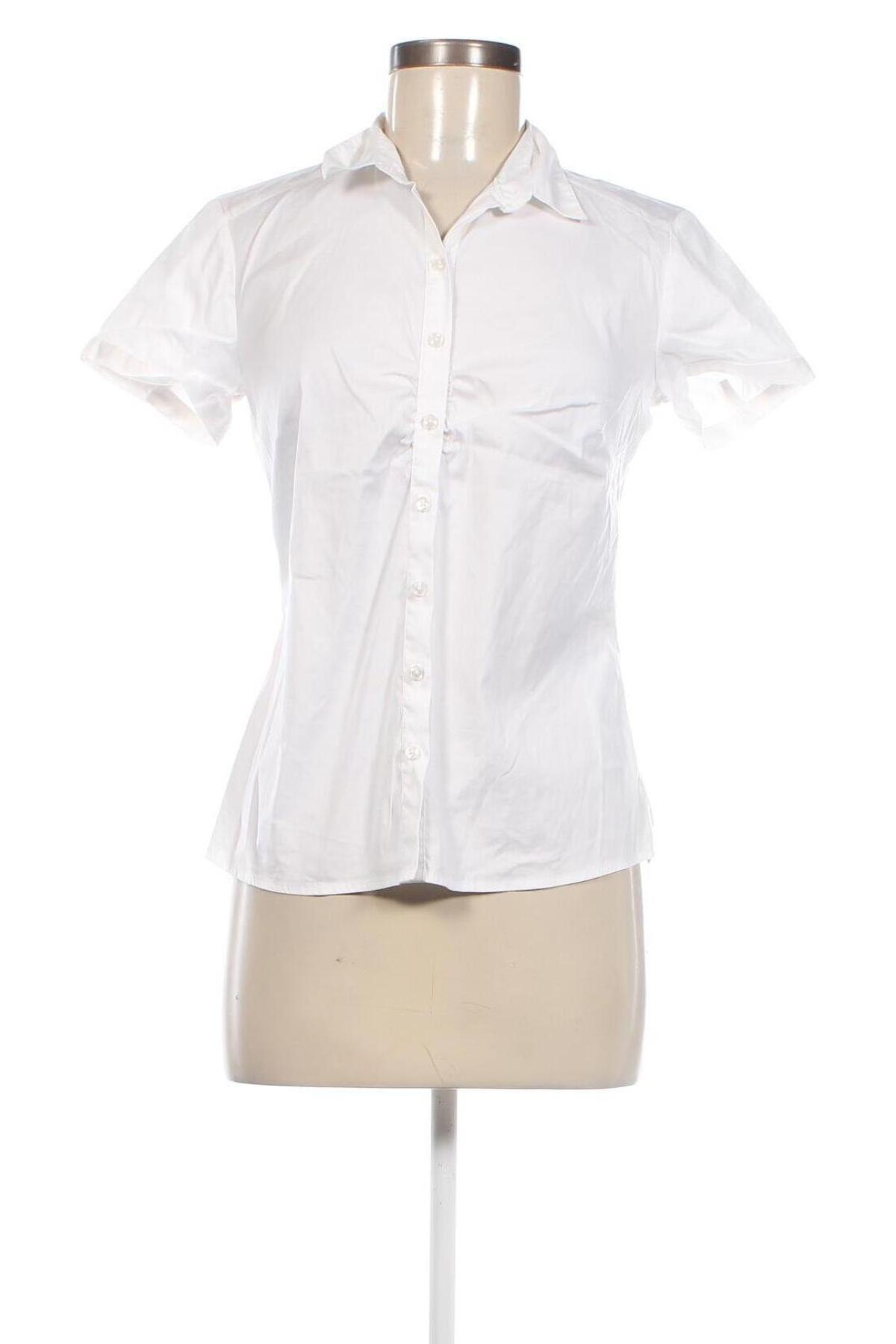 Γυναικείο πουκάμισο Comma,, Μέγεθος S, Χρώμα Λευκό, Τιμή 13,50 €