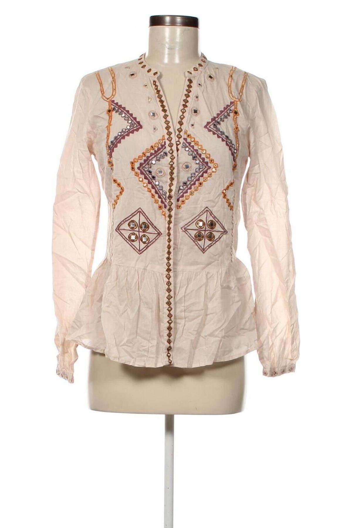 Damenbluse Culture, Größe S, Farbe Beige, Preis € 10,65