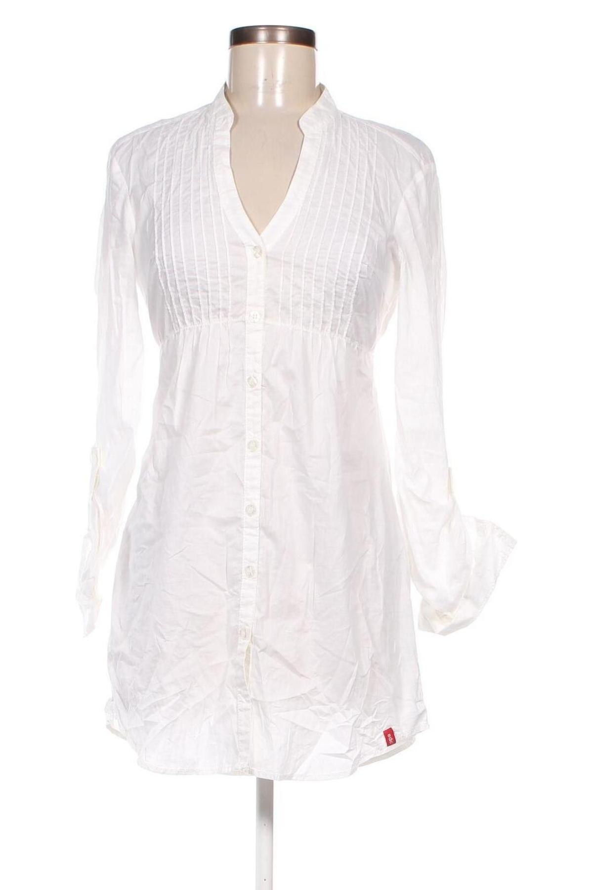 Дамска риза Edc By Esprit, Размер XS, Цвят Бял, Цена 30,80 лв.
