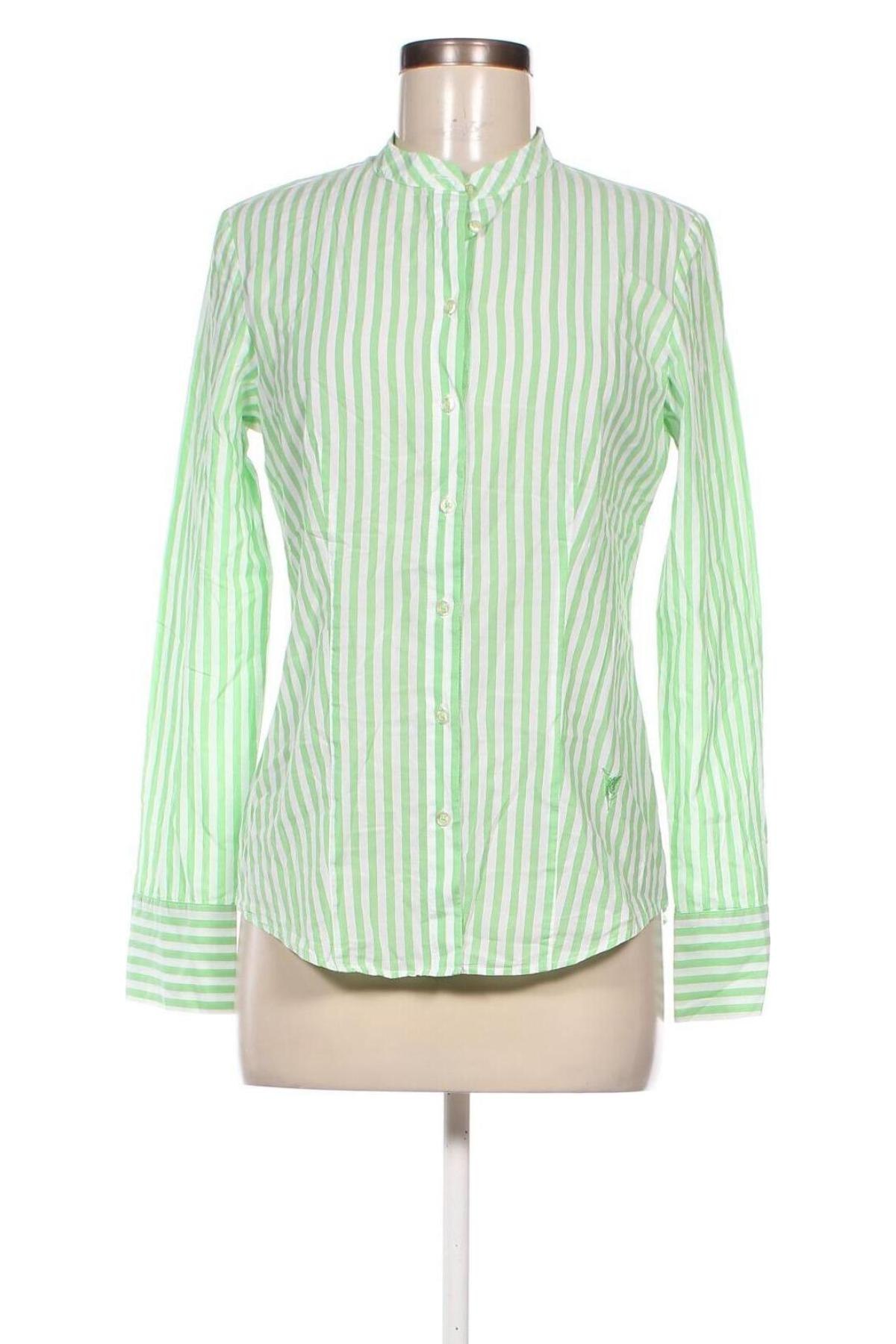 Γυναικείο πουκάμισο Emily Van den Bergh, Μέγεθος S, Χρώμα Πράσινο, Τιμή 23,20 €