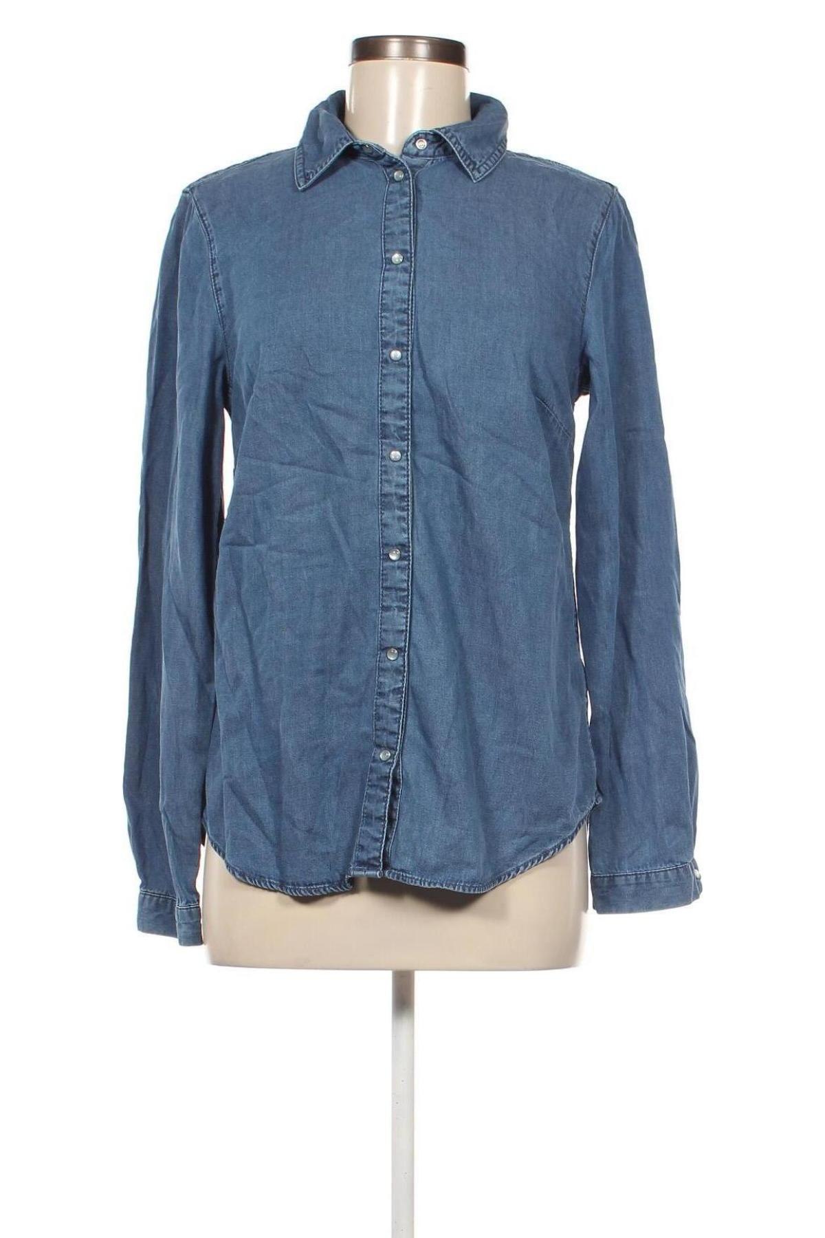 Damenbluse Essentials by Tchibo, Größe M, Farbe Blau, Preis € 17,40