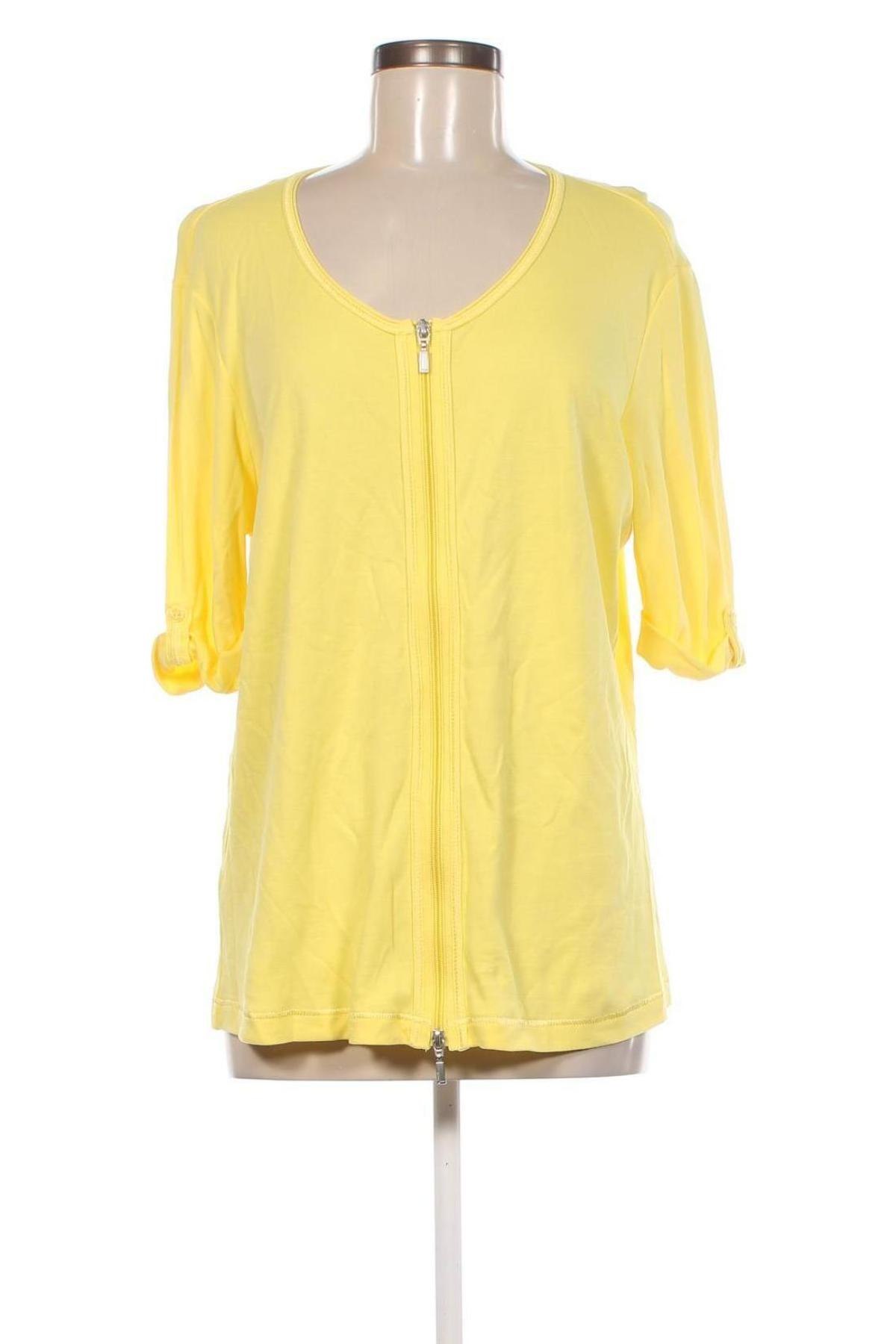 Γυναικείο πουκάμισο Gerry Weber, Μέγεθος XL, Χρώμα Κίτρινο, Τιμή 29,69 €