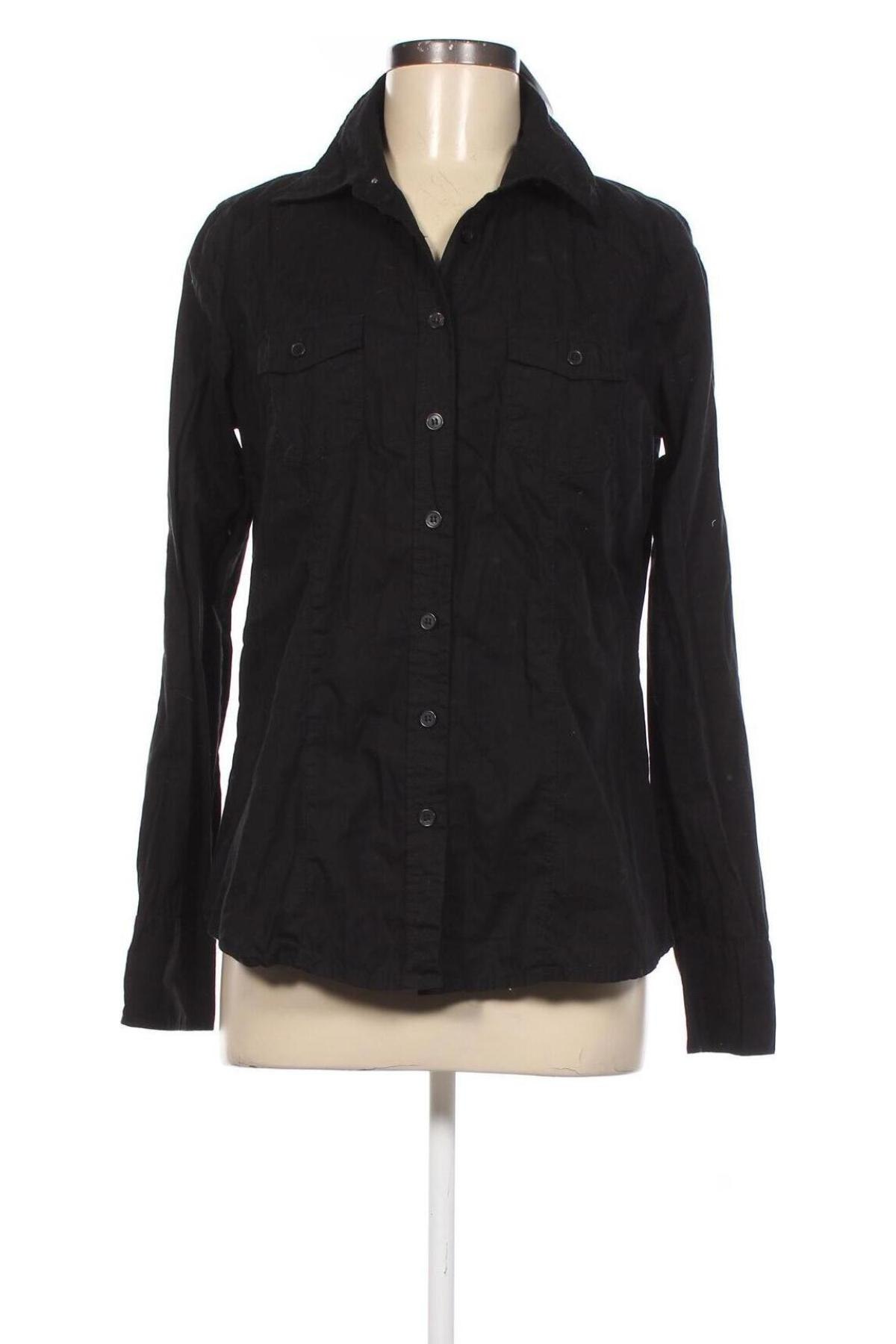 Дамска риза Gina Benotti, Размер M, Цвят Черен, Цена 8,75 лв.