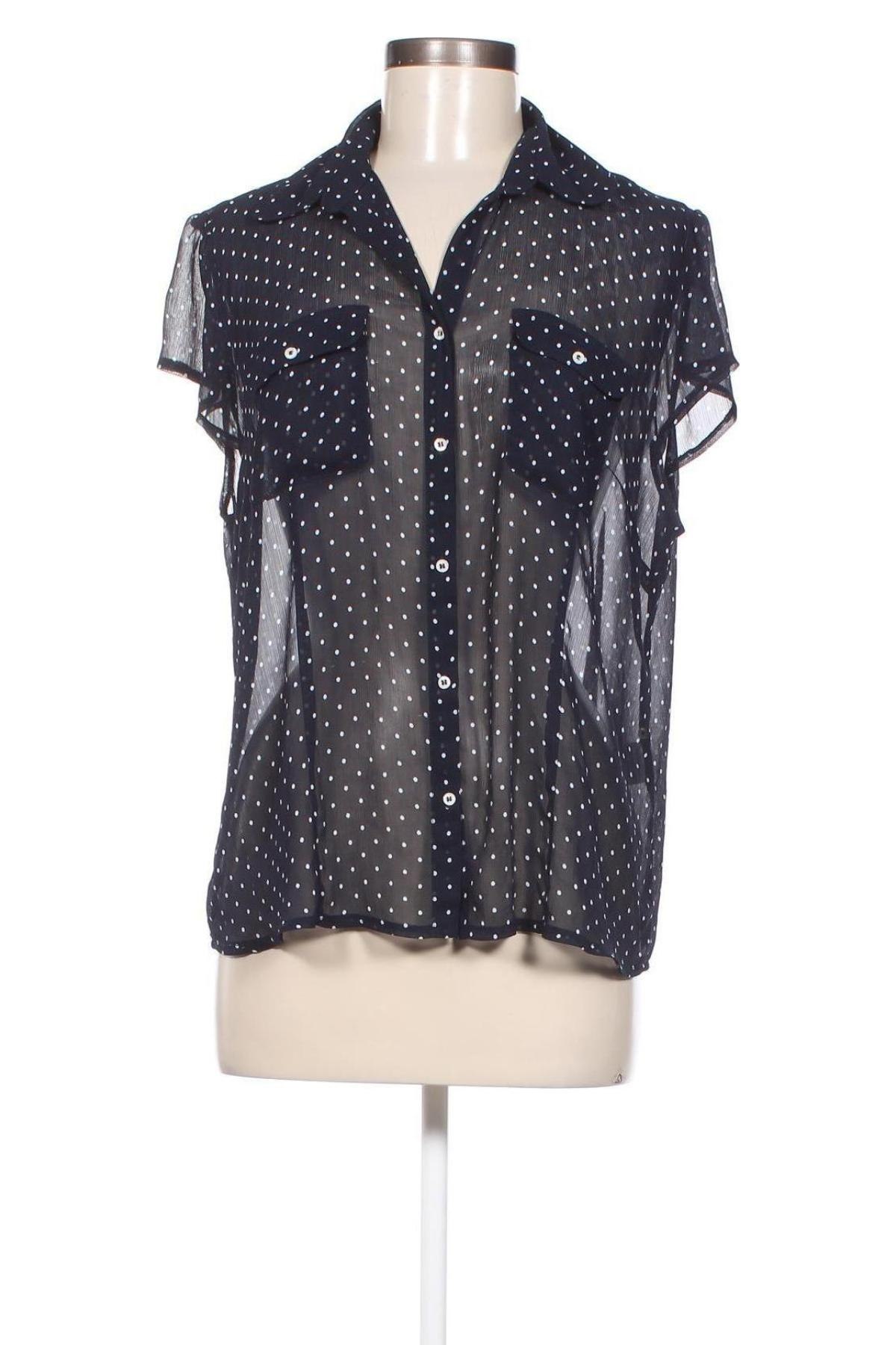 Γυναικείο πουκάμισο Gina Laura, Μέγεθος L, Χρώμα Μπλέ, Τιμή 11,36 €