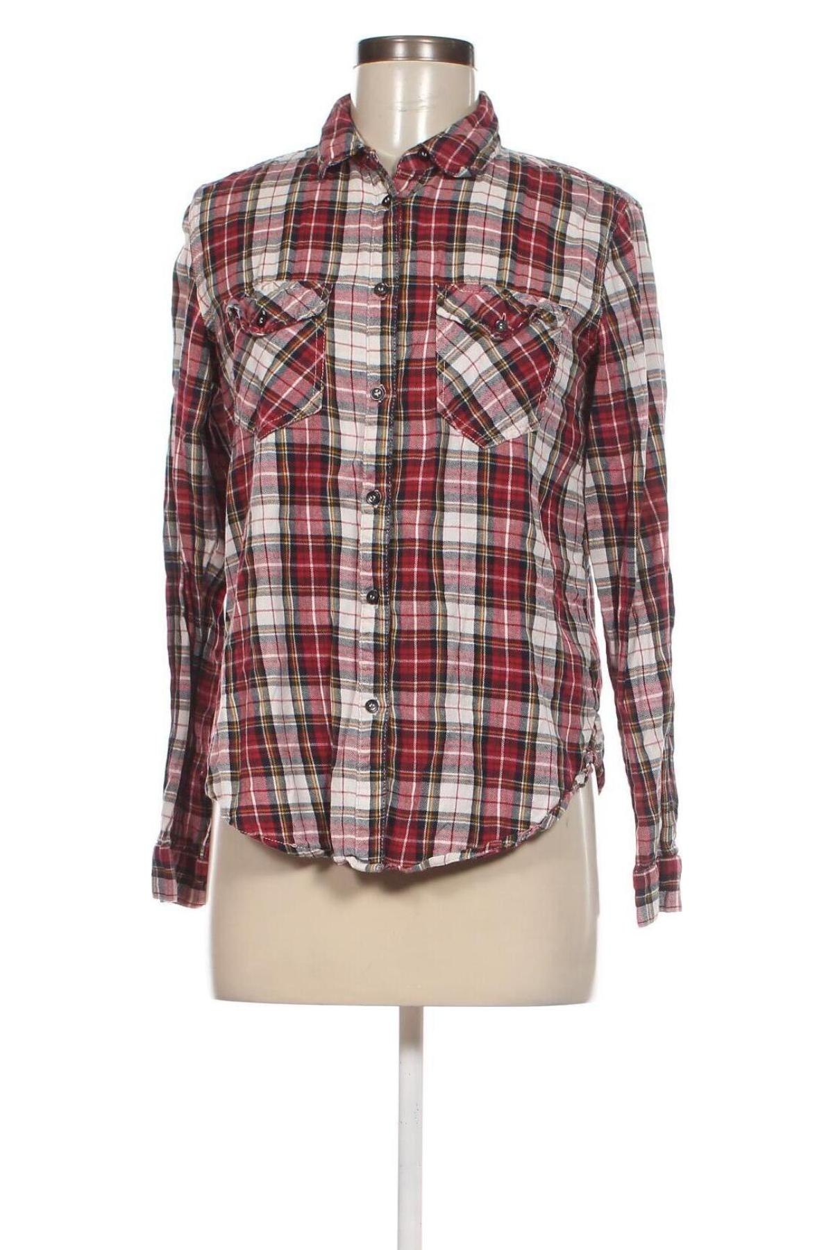 Γυναικείο πουκάμισο Gina Tricot, Μέγεθος S, Χρώμα Πολύχρωμο, Τιμή 5,70 €