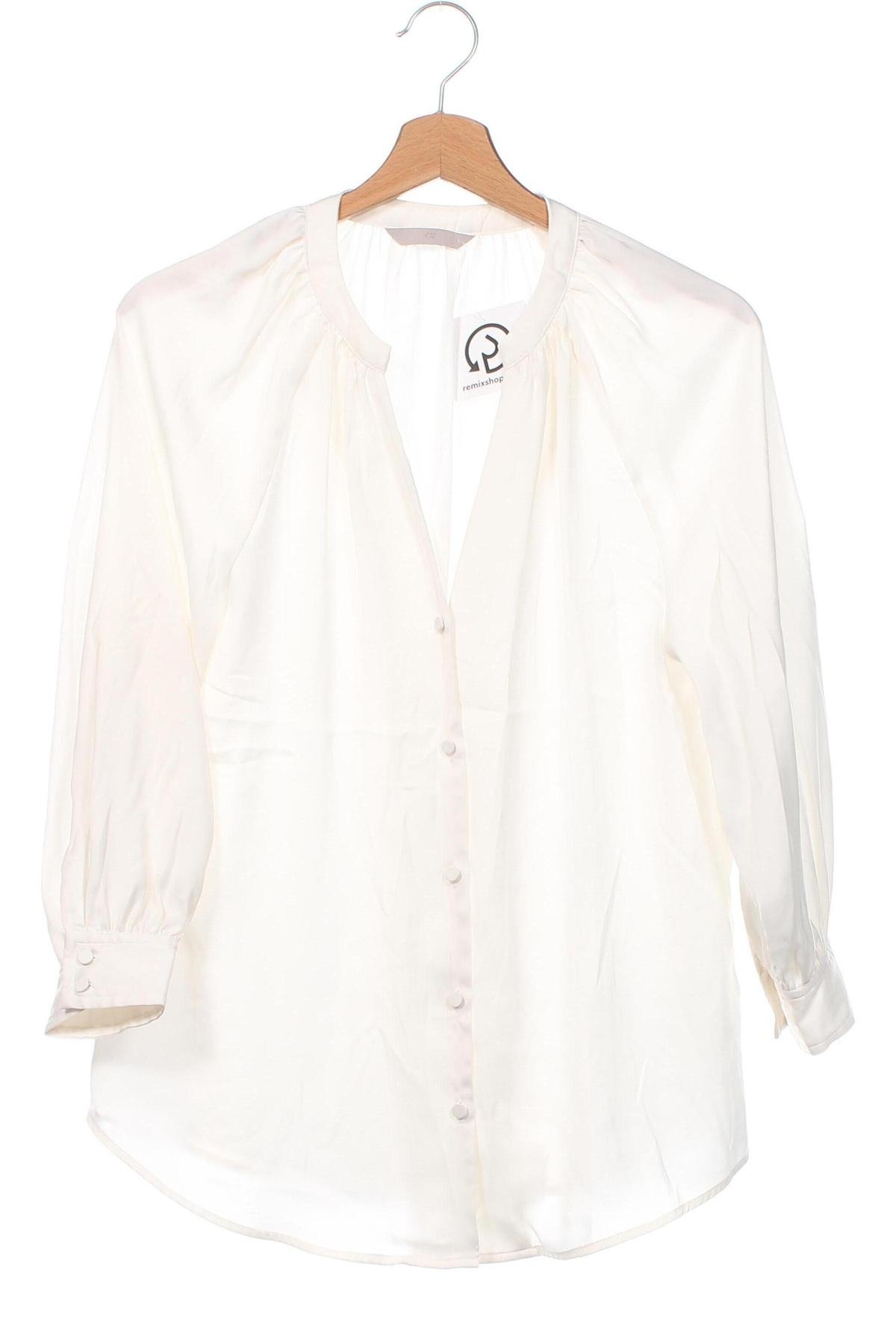 Γυναικείο πουκάμισο H&M, Μέγεθος XS, Χρώμα Εκρού, Τιμή 14,04 €