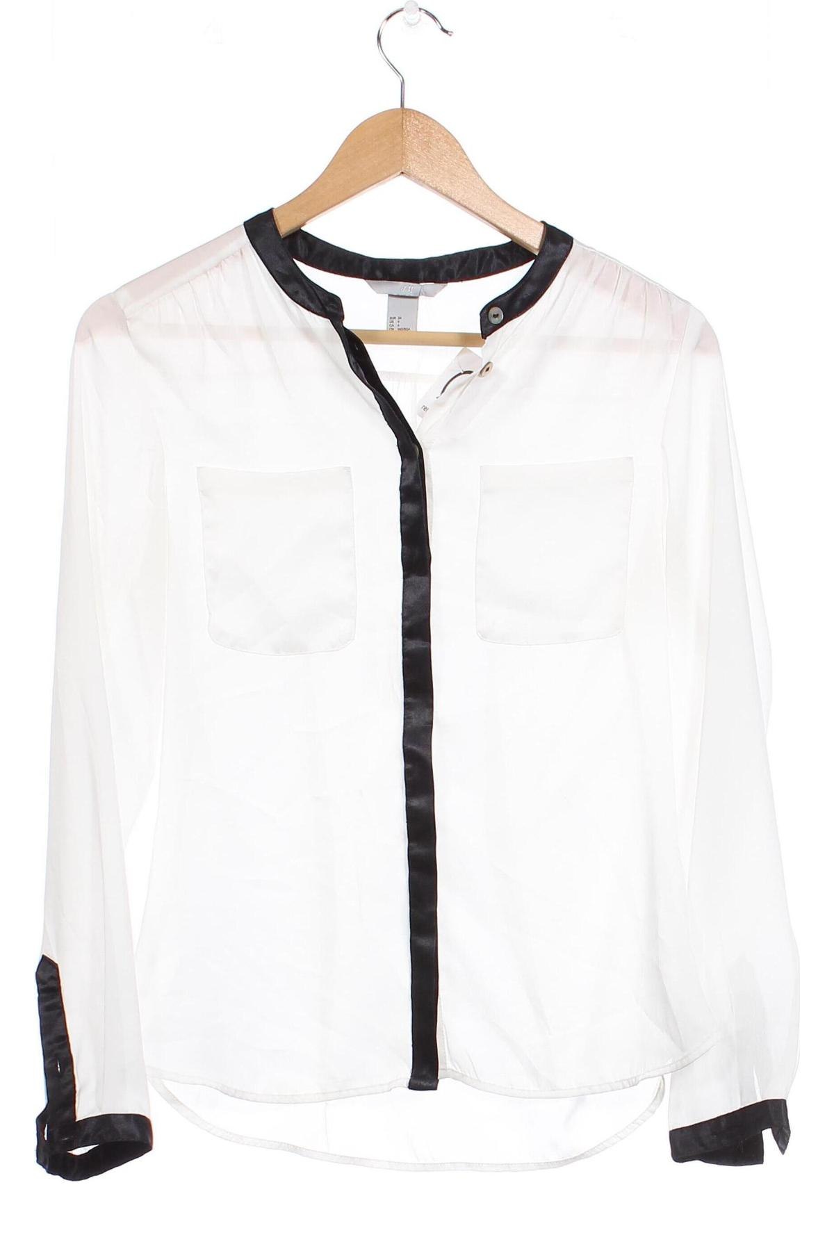 Dámská košile  H&M, Velikost XS, Barva Bílá, Cena  180,00 Kč
