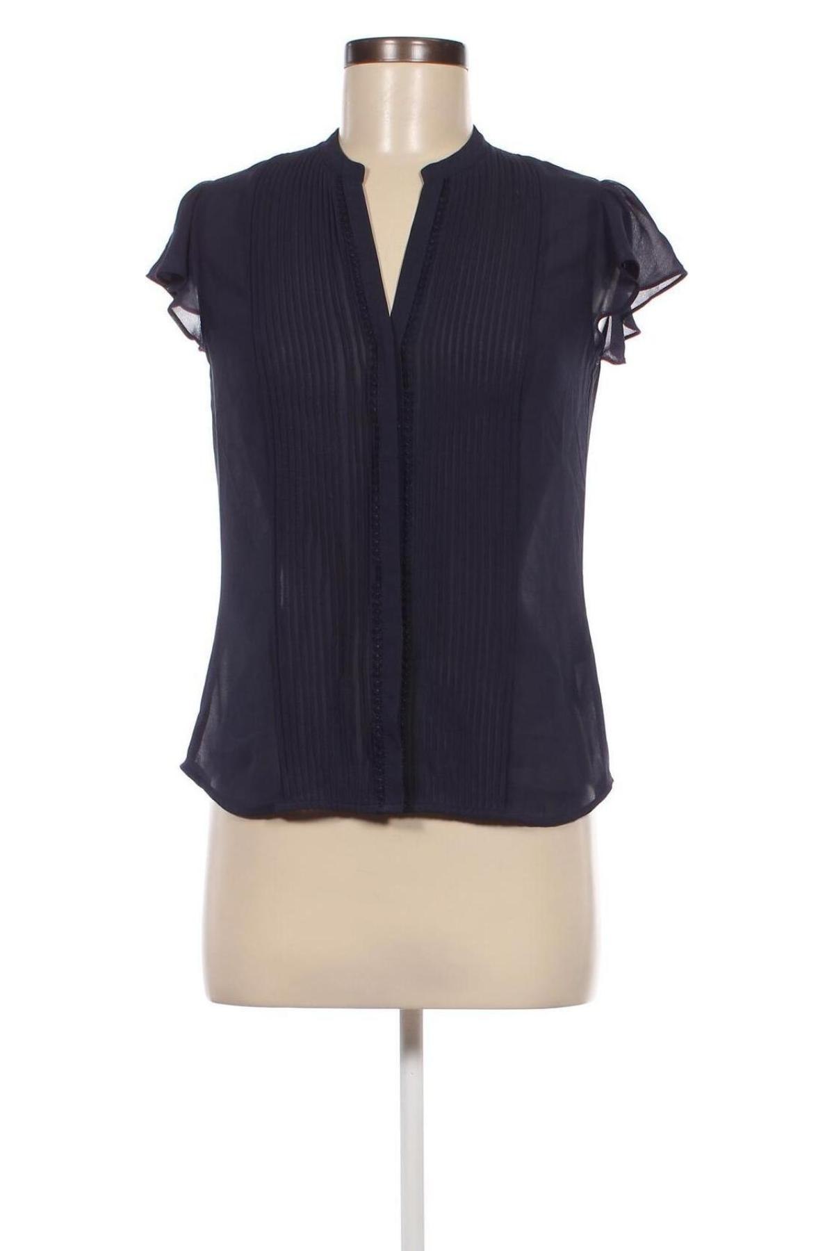 Γυναικείο πουκάμισο H&M, Μέγεθος XS, Χρώμα Μπλέ, Τιμή 4,64 €