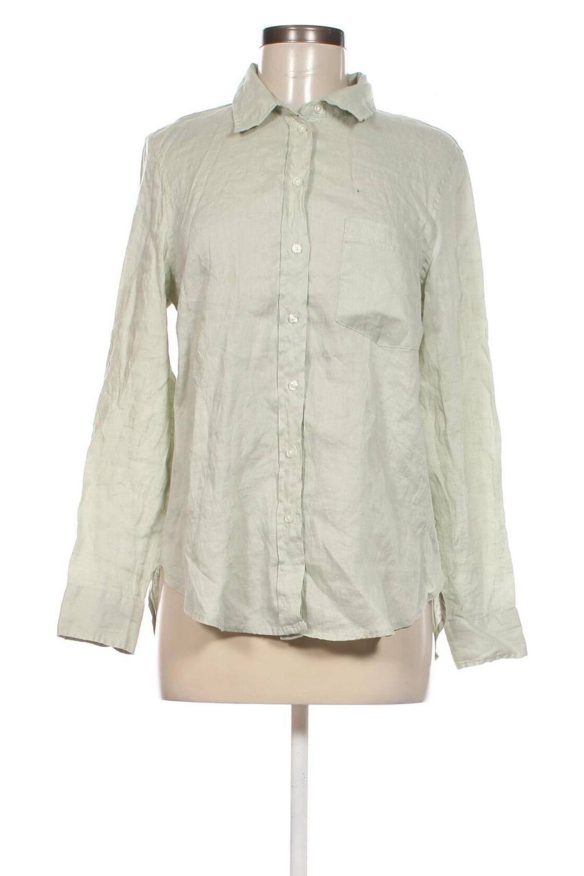Γυναικείο πουκάμισο H&M, Μέγεθος S, Χρώμα Πράσινο, Τιμή 12,79 €
