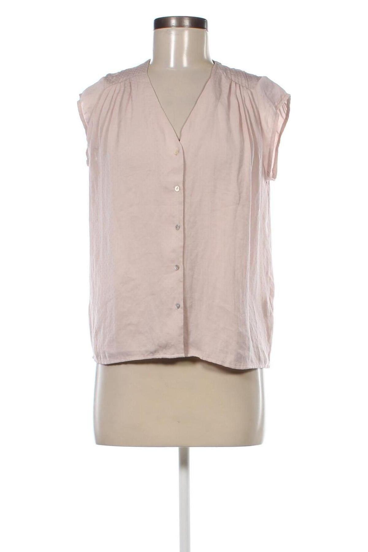 Γυναικείο πουκάμισο H&M, Μέγεθος XS, Χρώμα  Μπέζ, Τιμή 3,87 €