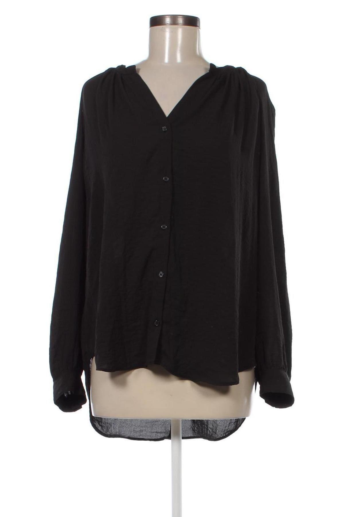 Dámska košeľa  H&M, Veľkosť XL, Farba Čierna, Cena  6,38 €
