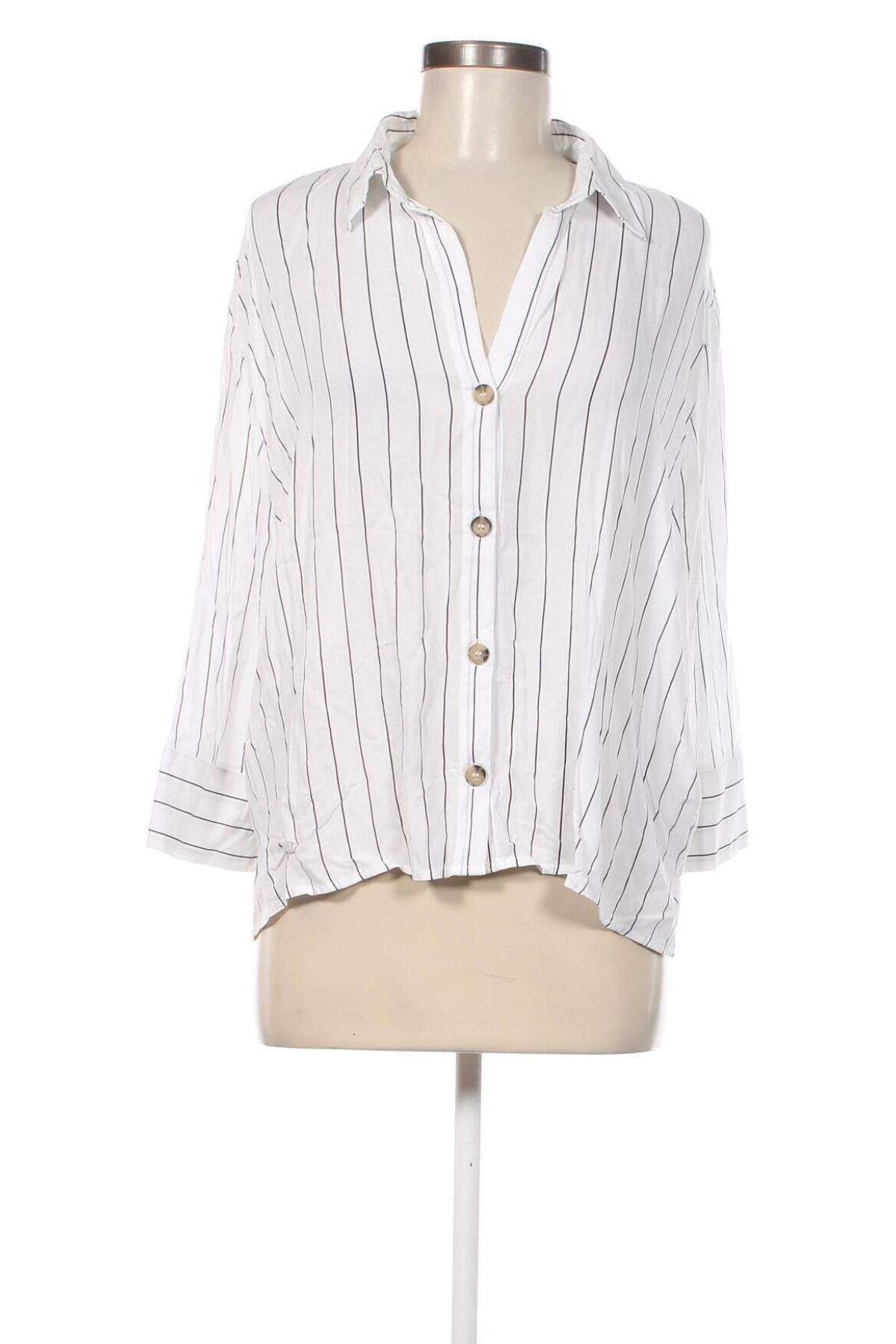 Дамска риза H&M Divided, Размер XL, Цвят Бял, Цена 13,50 лв.