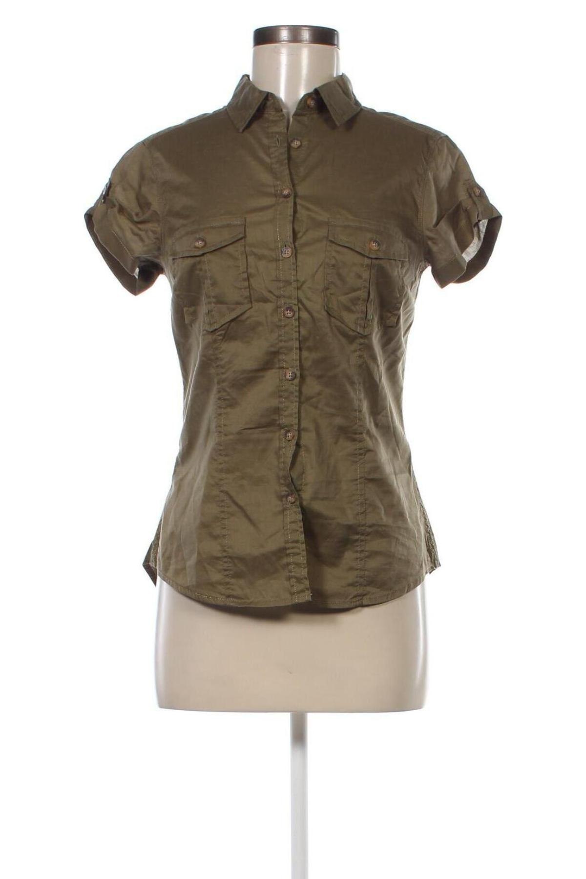 Γυναικείο πουκάμισο H&M L.O.G.G., Μέγεθος M, Χρώμα Πράσινο, Τιμή 6,18 €