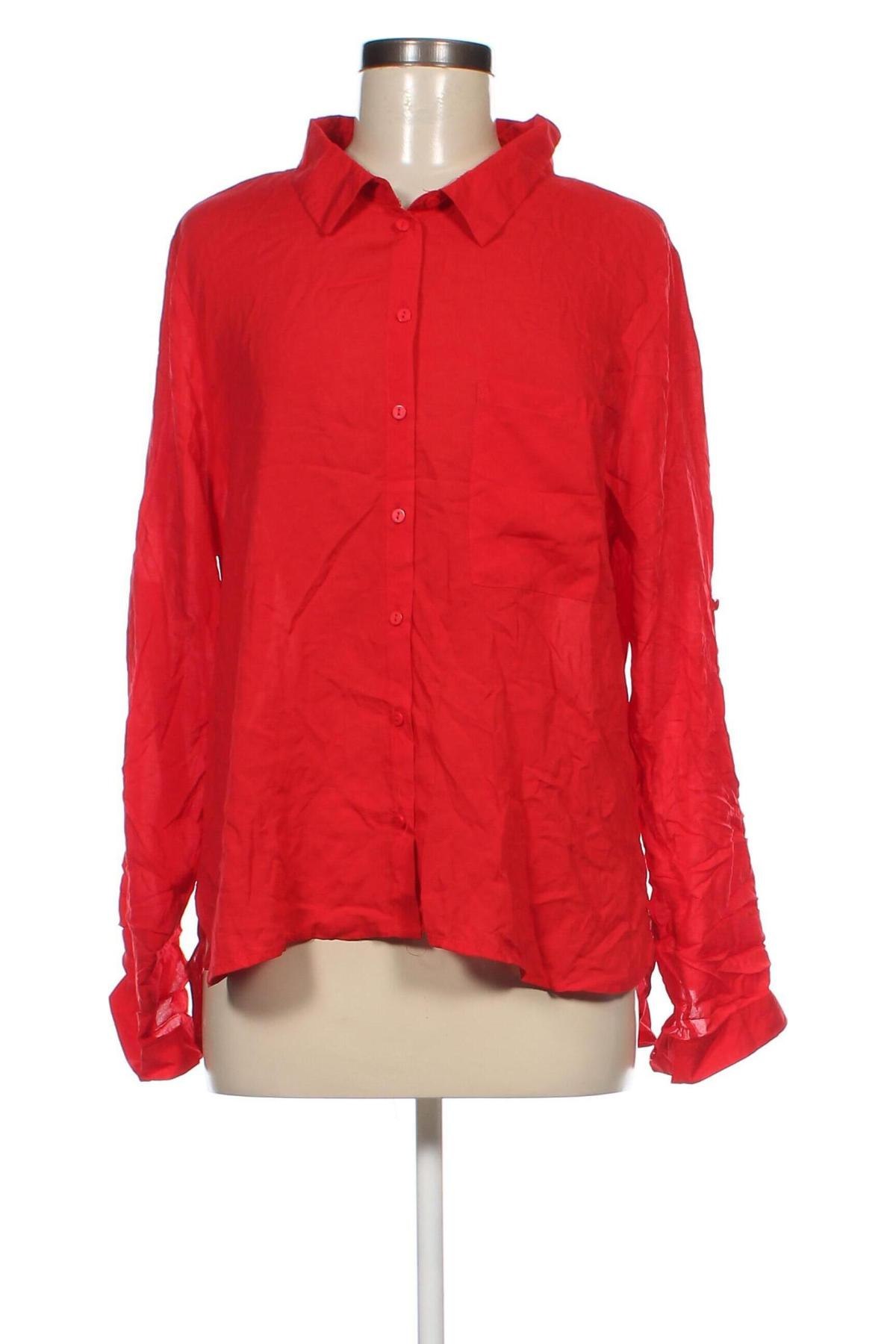 Γυναικείο πουκάμισο Haily`s, Μέγεθος XL, Χρώμα Κόκκινο, Τιμή 10,52 €