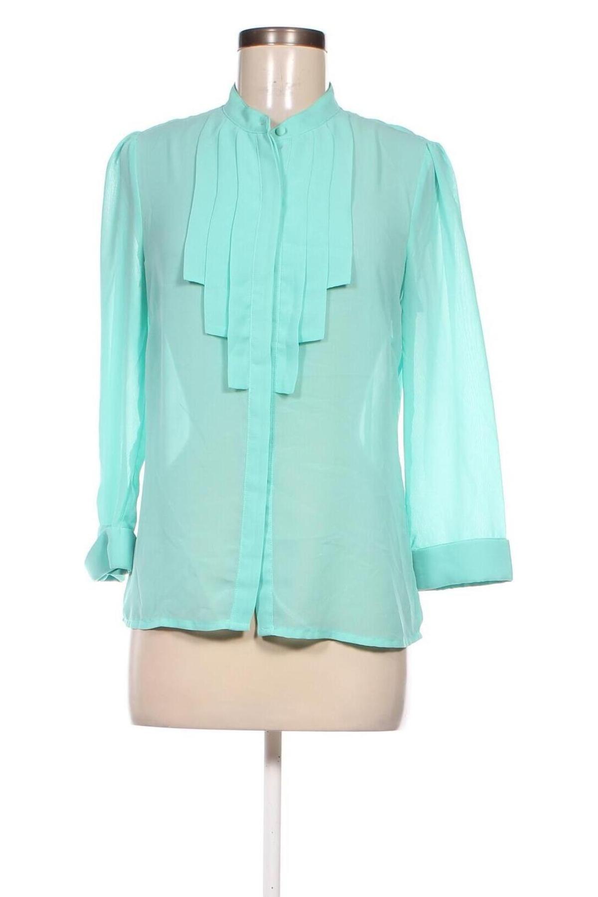 Γυναικείο πουκάμισο Imitz, Μέγεθος S, Χρώμα Μπλέ, Τιμή 6,18 €