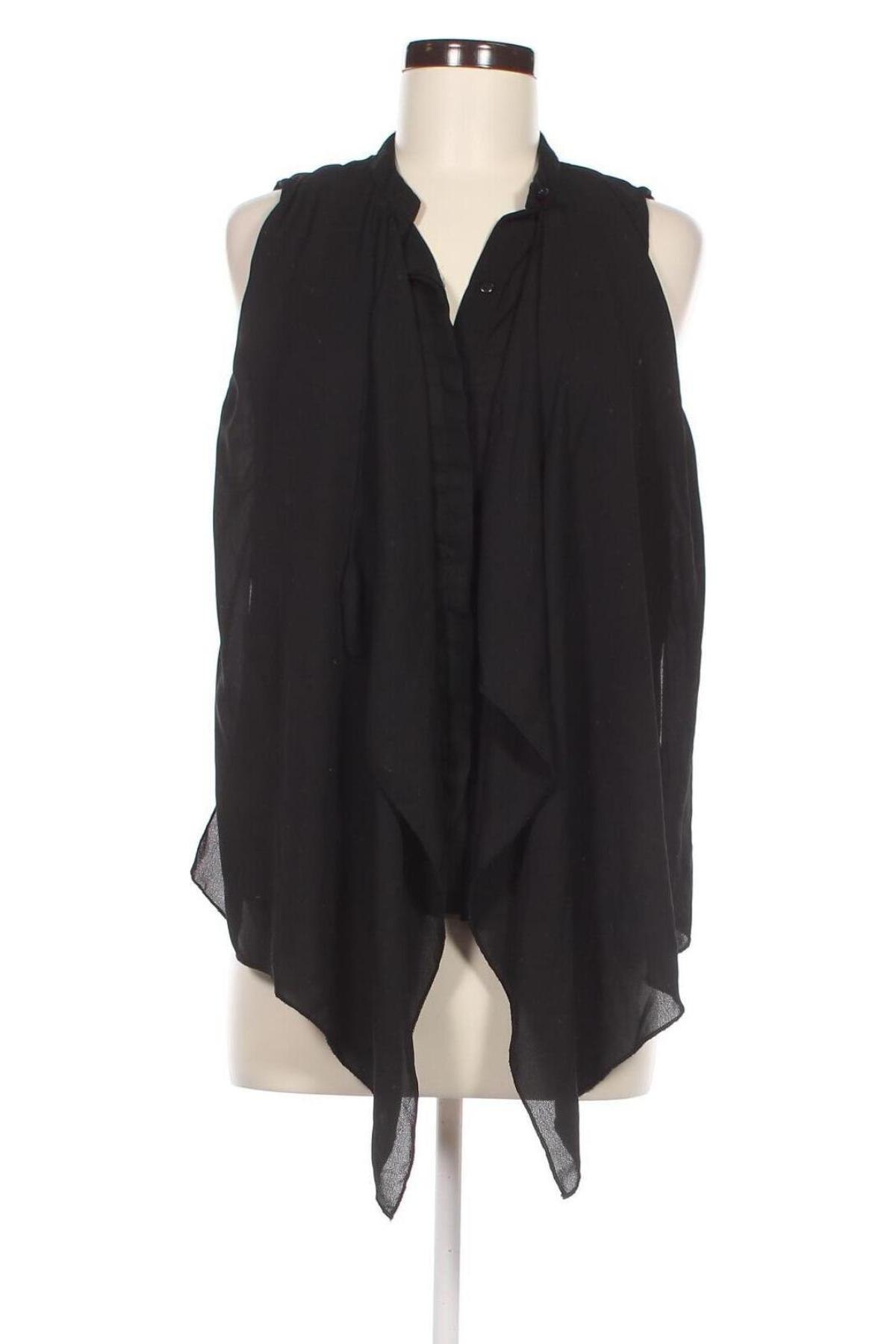 Γυναικείο πουκάμισο Janina, Μέγεθος XS, Χρώμα Μαύρο, Τιμή 4,64 €