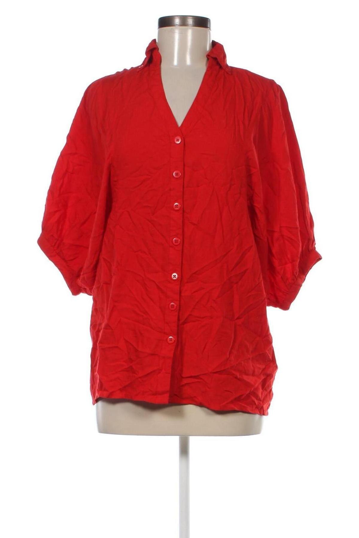 Дамска риза Laura Scott, Размер XS, Цвят Червен, Цена 10,00 лв.
