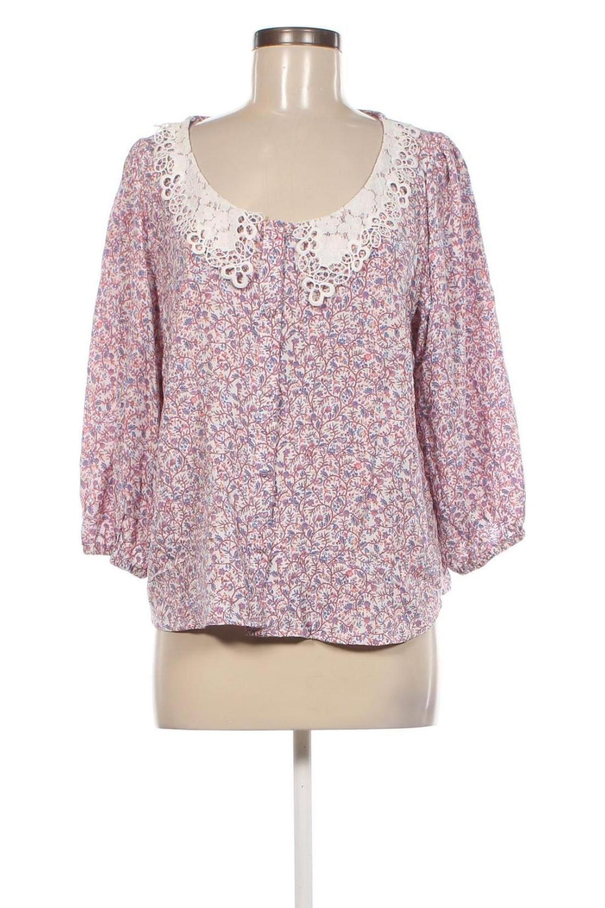 Γυναικείο πουκάμισο Laura Torelli, Μέγεθος M, Χρώμα Πολύχρωμο, Τιμή 6,96 €