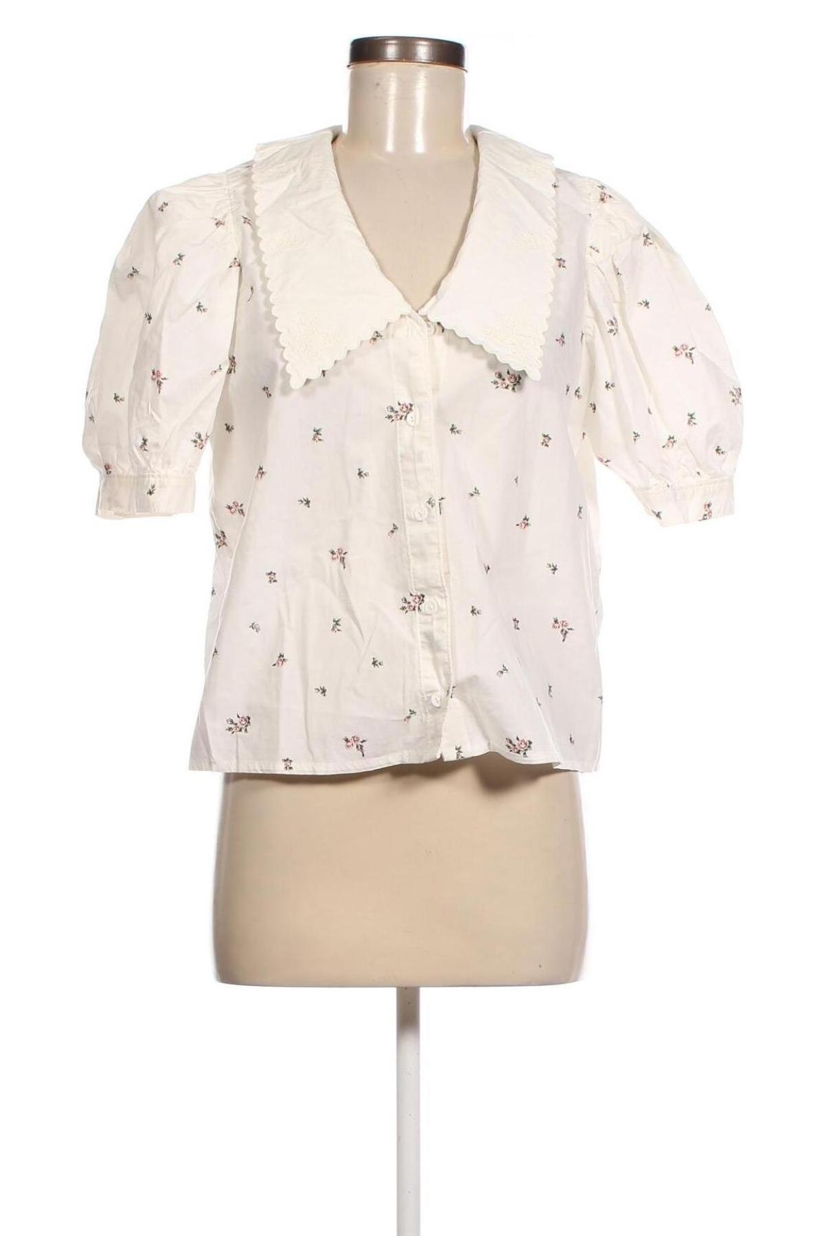 Γυναικείο πουκάμισο Levi's, Μέγεθος M, Χρώμα Εκρού, Τιμή 16,63 €